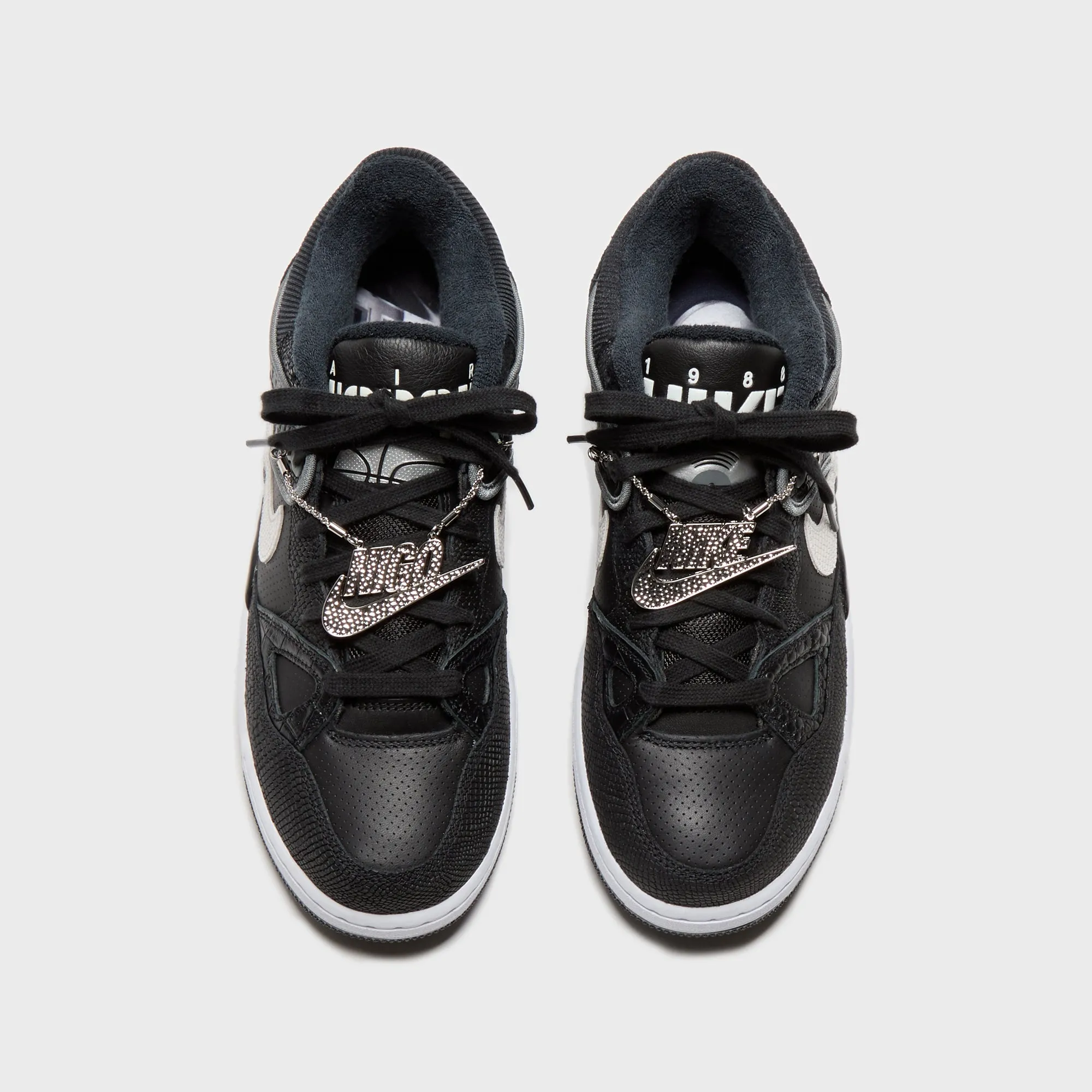 Nike X Nigo Air Force 3 Low - Black / White Screw Supportive Footwear For Multi Sports