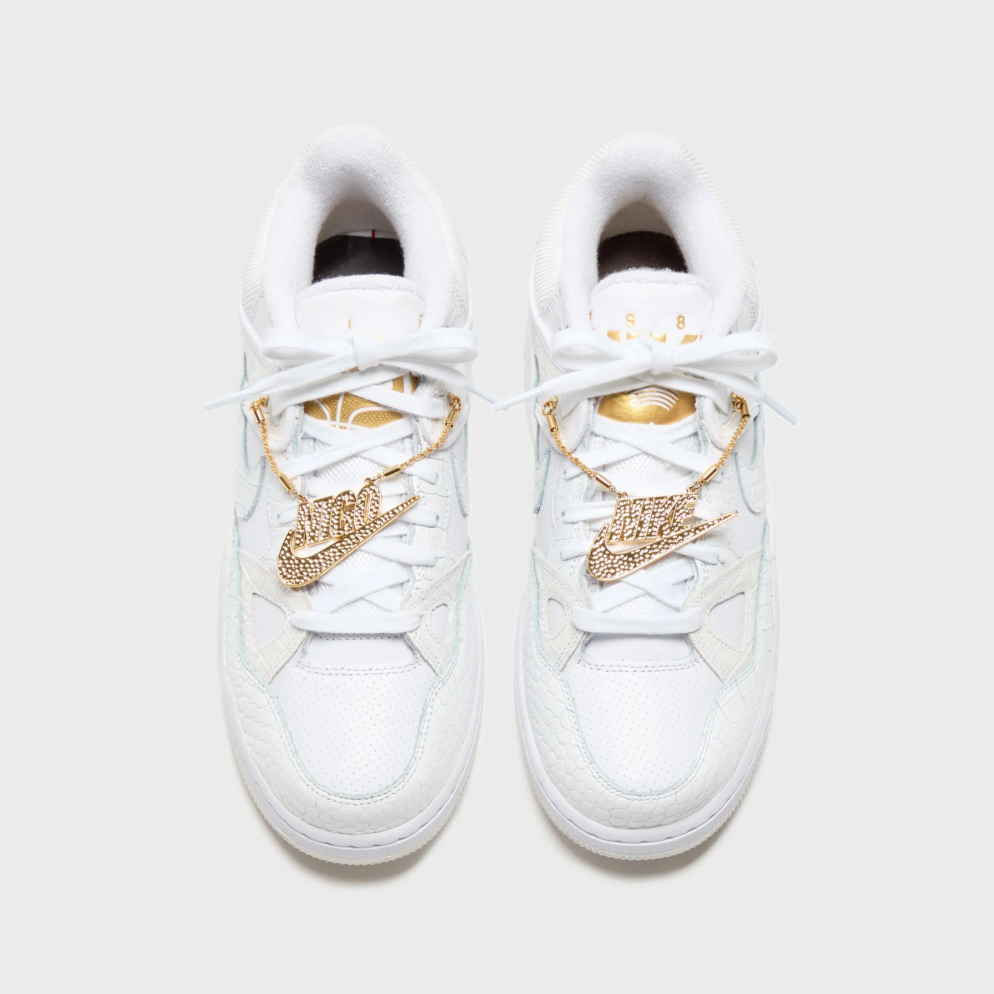 Walk with Purpose Christmas Eve Sale Nike X Nigo Air Force 3 Low - White / Metallic Gold / White / Summit White
