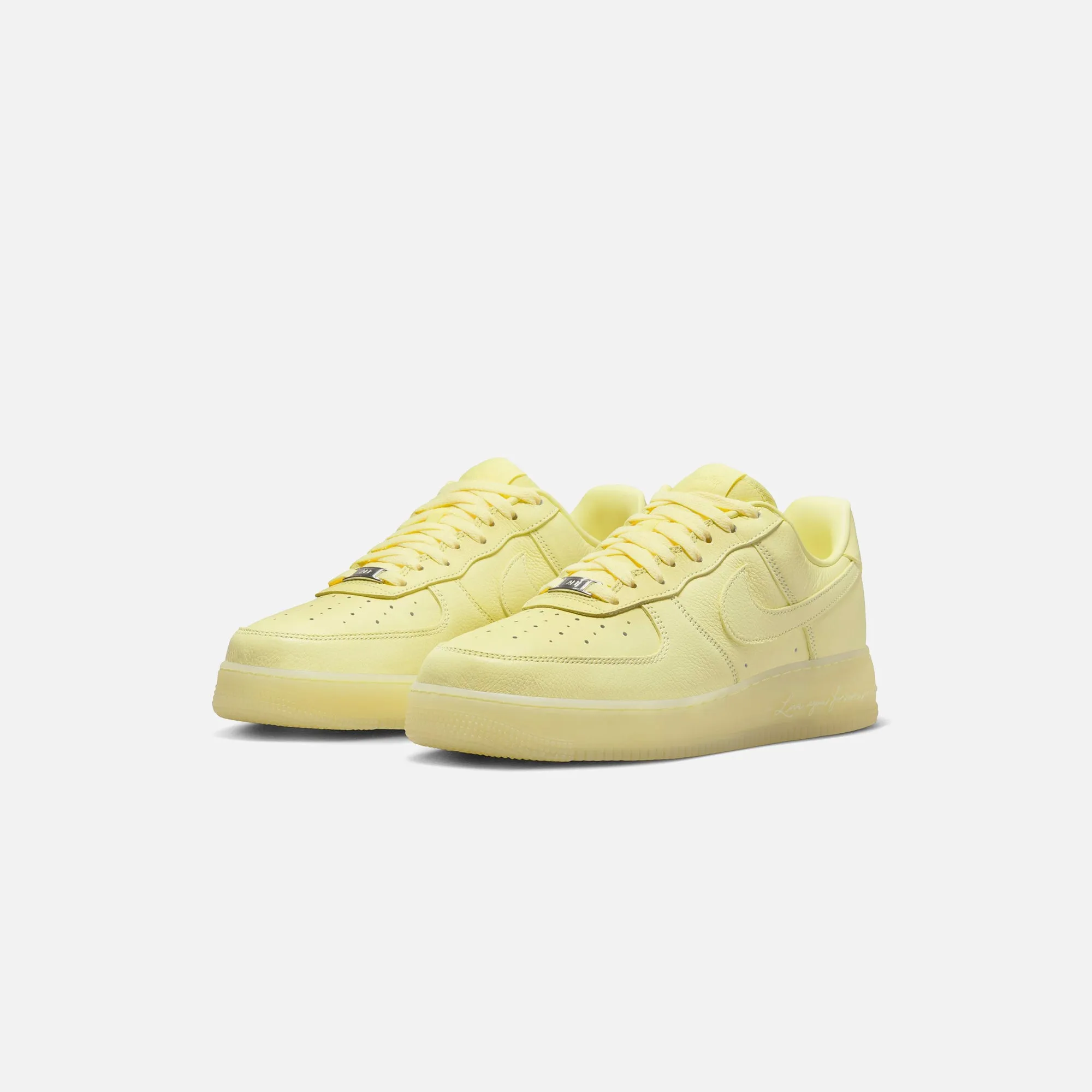Nike X Nocta Air Force 1 Low - Citron Tint / Cobalt Tint / Metallic Silver Walk with Purpose No Limits, Just Style
