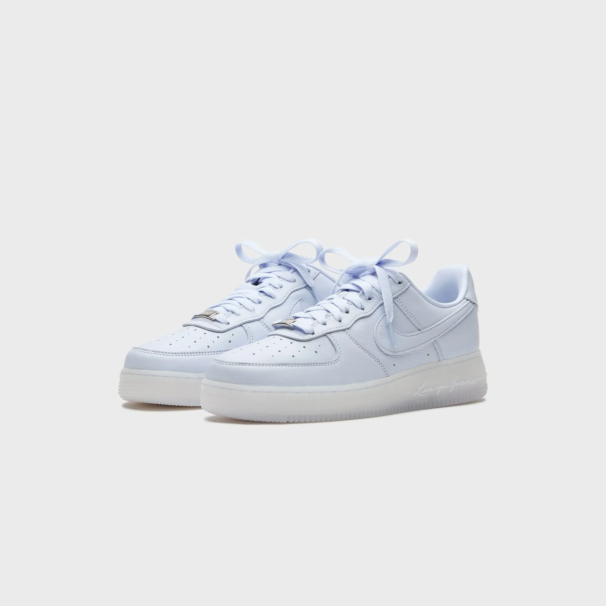 Toe Thong Nike X Nocta Air Force 1 Low - Palest Purple / Cobalt Tint / Metallic Silver