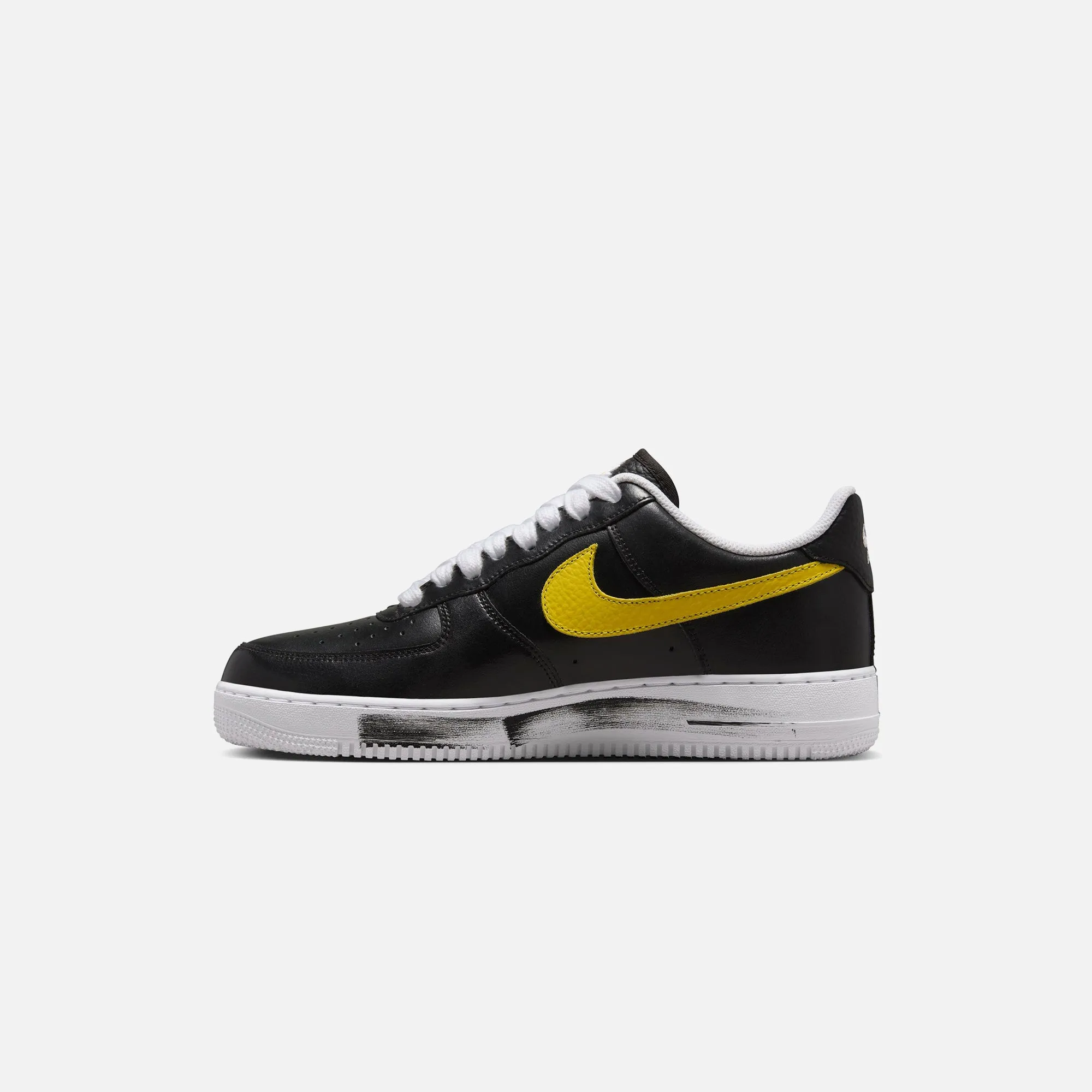 Nike X Peaceminusone Air Force 1 - Black / New Emerald / Pinkfire Ii / Tour Yellow / Blue Gale Easy Pull-On Design Inner Lining Material