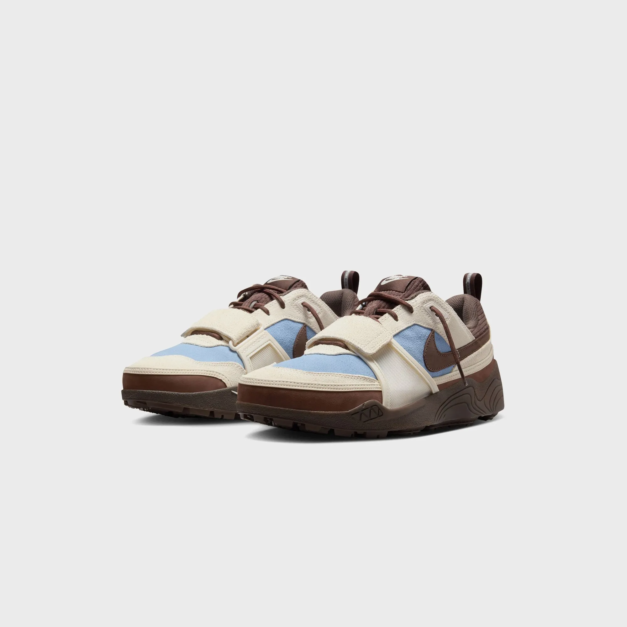 Affordable Nike X Travis Scott Nike Zoom Field Jaxx -  Leche Blue / Baroque Brown / Pale Ivory / Light Chocolate