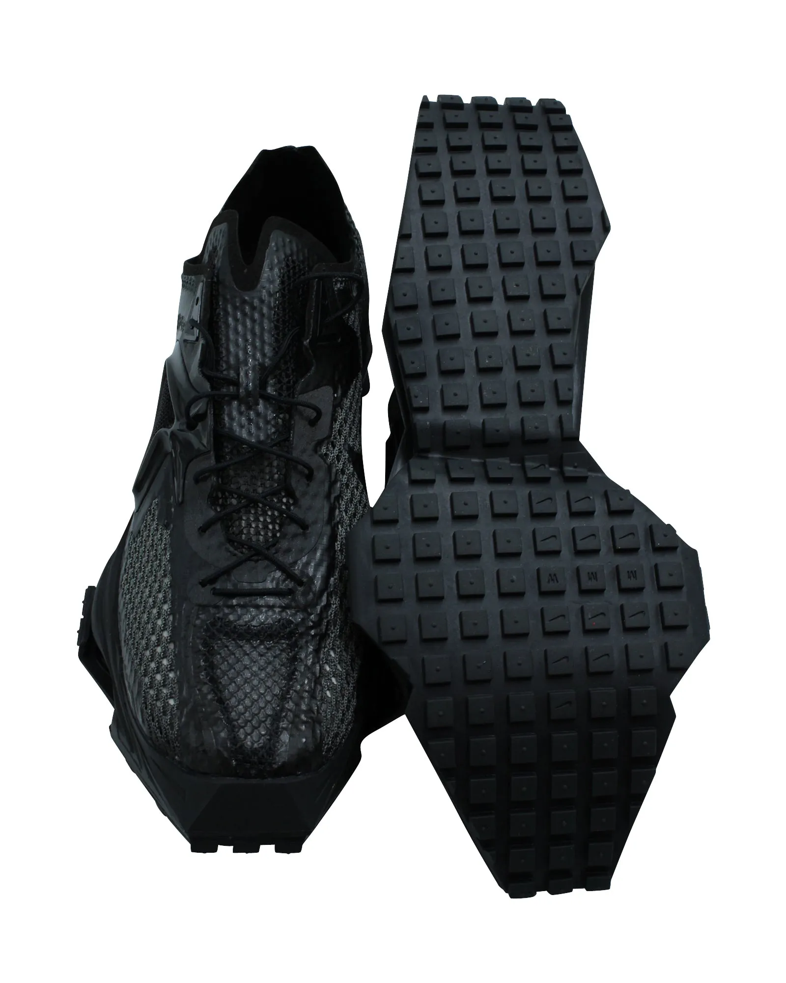 Chaussures Nike Zoom 004 x Matthew M Williams en polyester noir triple