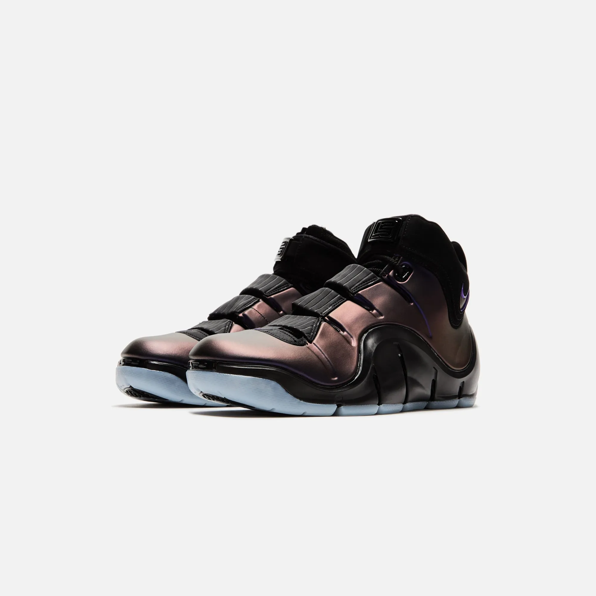 Nike Zoom Lebron Iv - Black / Varsity Purple / Blue Tint Foot-Pin