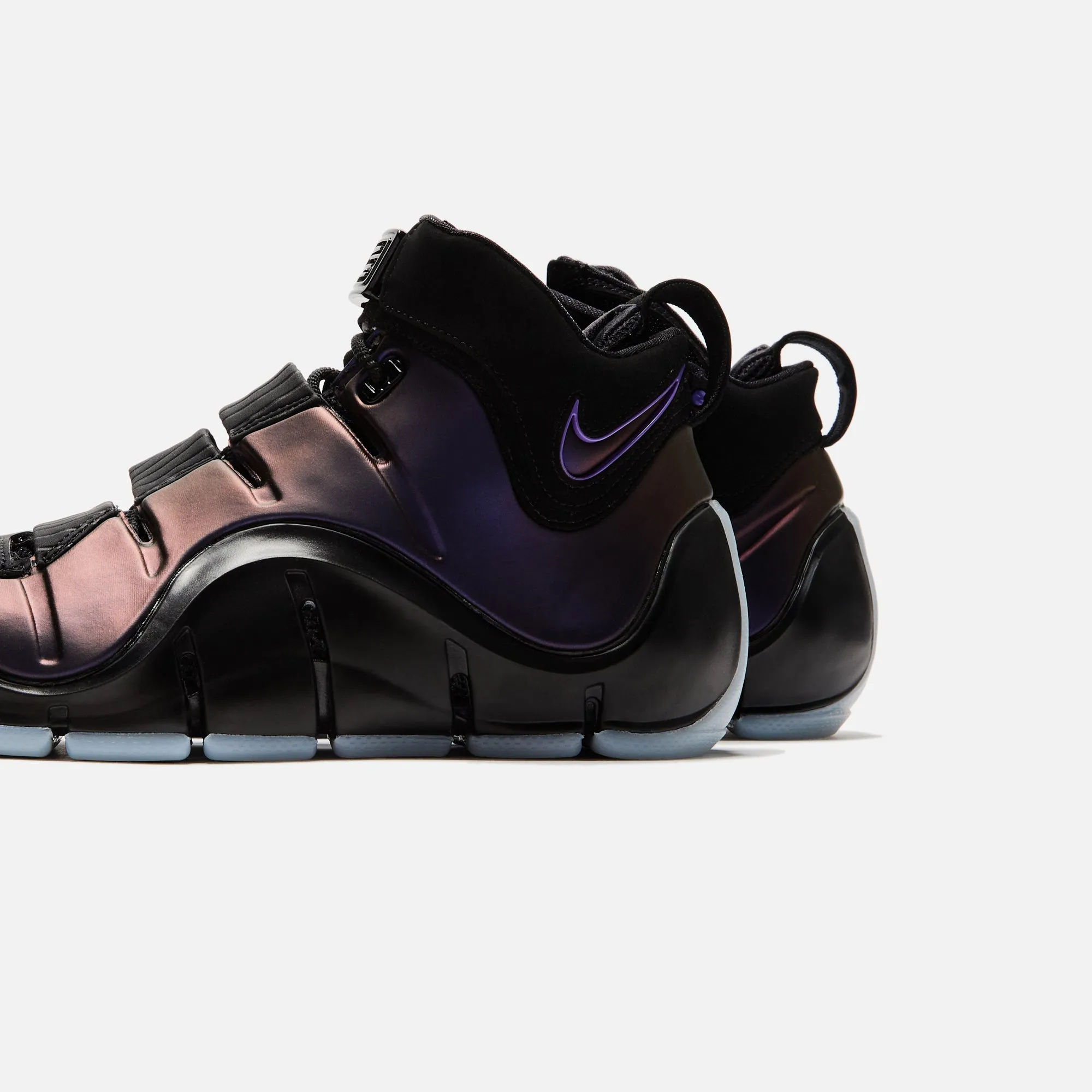 Nike Zoom Lebron Iv - Black / Varsity Purple / Blue Tint Mentally