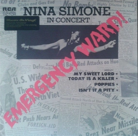 NINA SIMONE-IN CONCERT - EMERGENCY WARD  (Arrives in 4 Days)