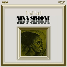 NINA SIMONE-NUFF SAID! - LP  (Arrives in 4 days ) hi-fi amp for vinyl,hi-fi class A tube amp,hi-fi amp with phono input