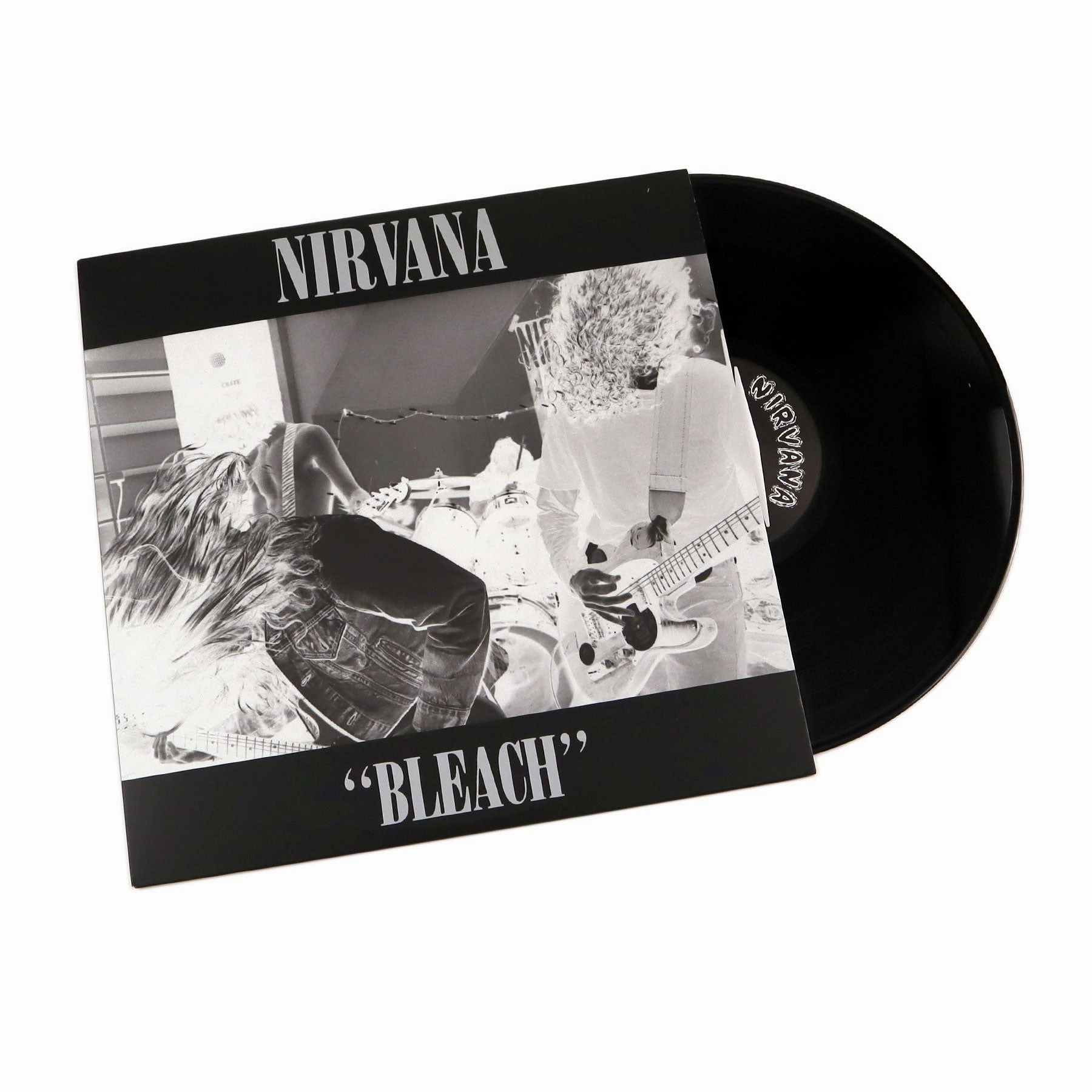 Nirvana: Bleach Vinyl LP hi-fi cooling fan,hi-fi digital clock display,hi-fi power meter