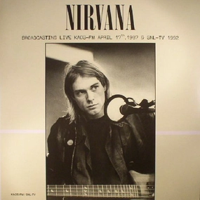 NIRVANA-BROADCASTING LIVE KAOS - FM APRIL 17TH 1987 & SNL-TV 1992 -COLOURED LP   (Arrives in  days) hi-fi music center,hi-fi speaker grill,hi-fi equipment organizer