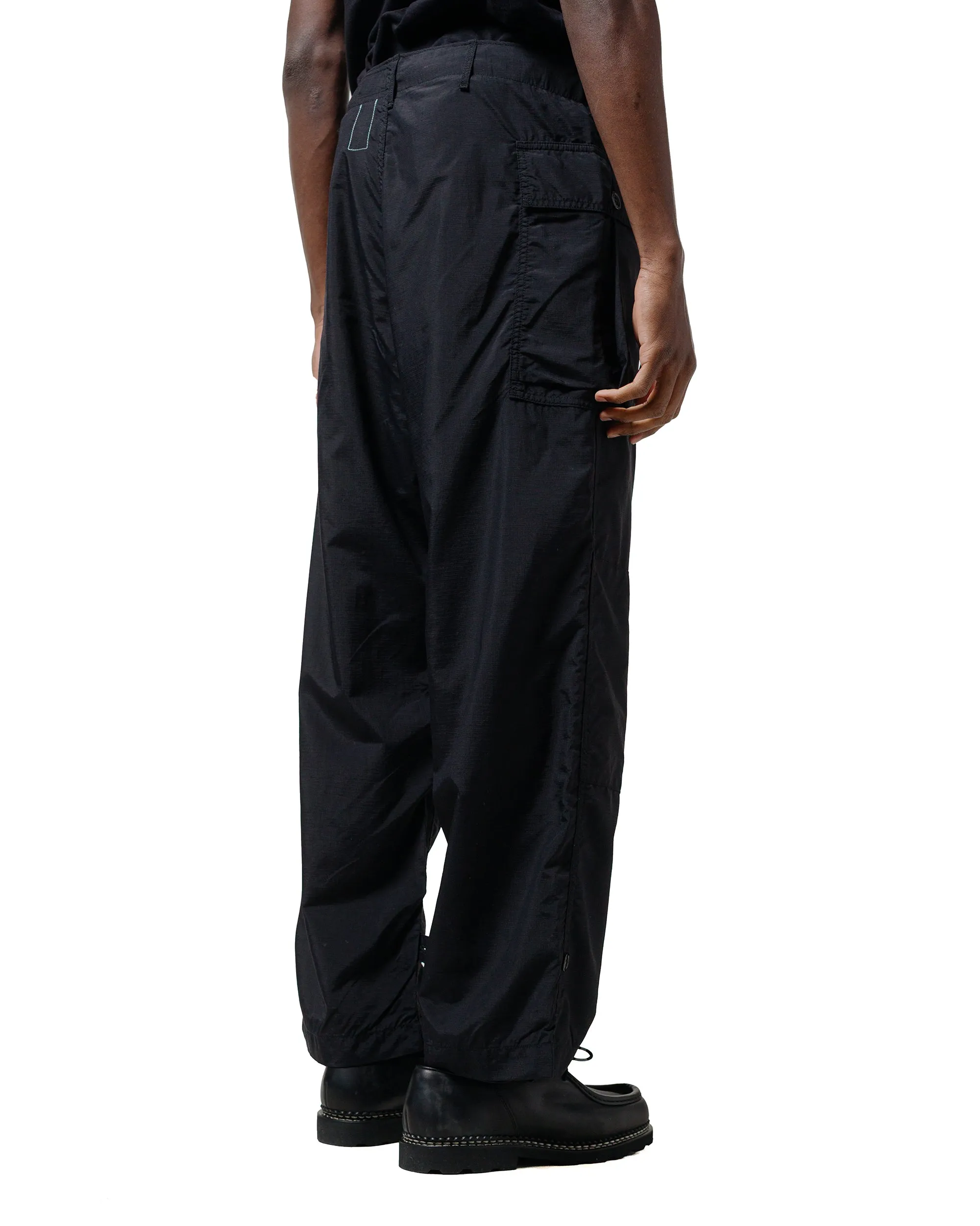 Washable Surface Sports Style The Corona Utility Fp028 M-43 Cargo Slacks Supplex Nylon Ripstop Black