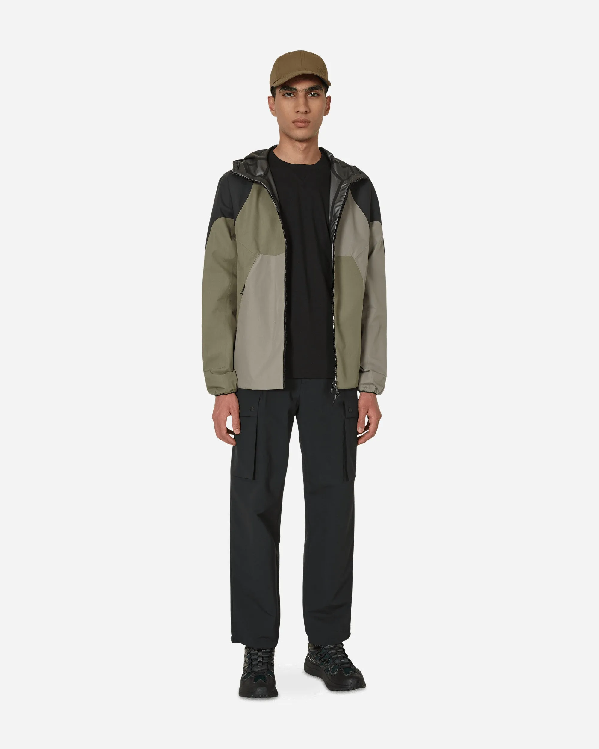 Decoupage Detachable Sleeves No Jersey Cargo Pants Black