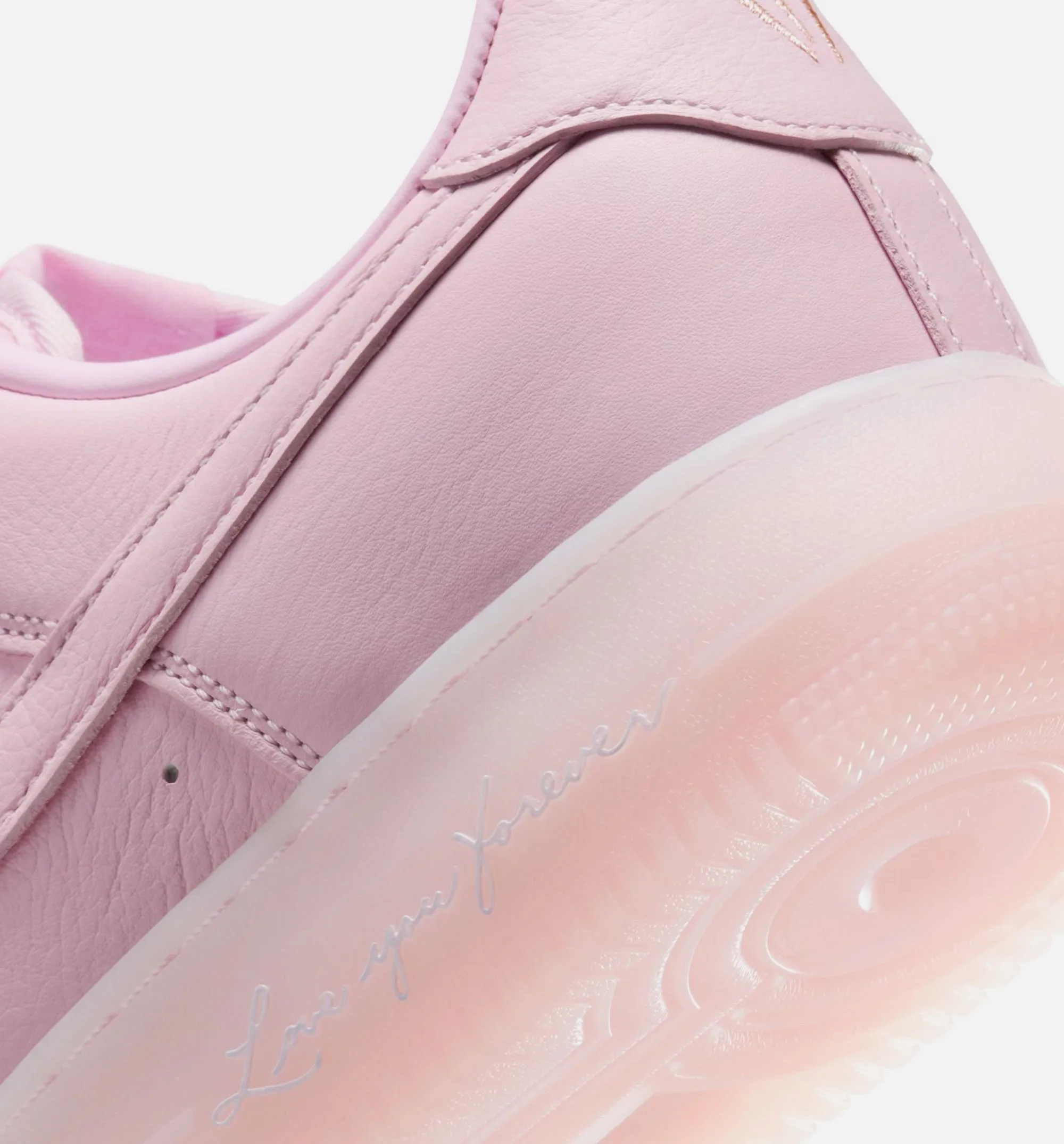 Comfortable Transition Comfortable Gliding Specification Nocta X Air Force 1 Low Pink Foam Mens Lifestyle Shoe - Pink Foam/Cobalt Tint/Metallic Silver