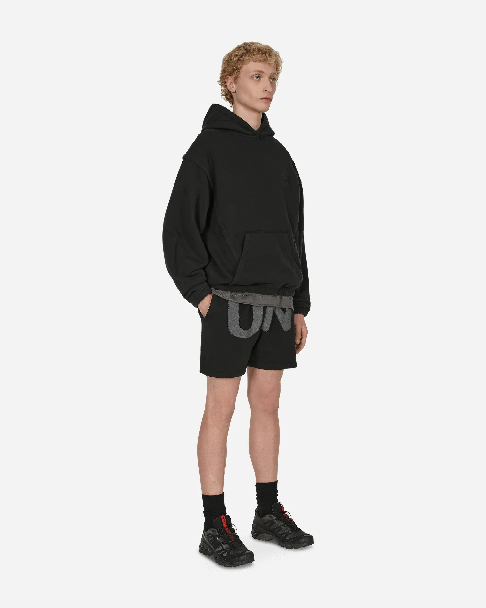 Comfortable Ice Skates Boxy Shorts Black