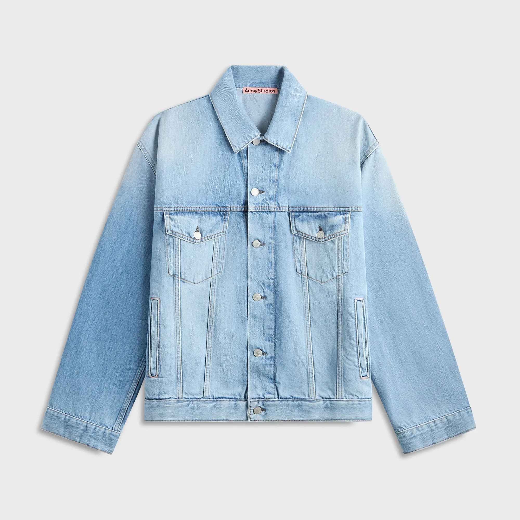 Acne Studios Denim Jacket - Light Blue Dress Shoe