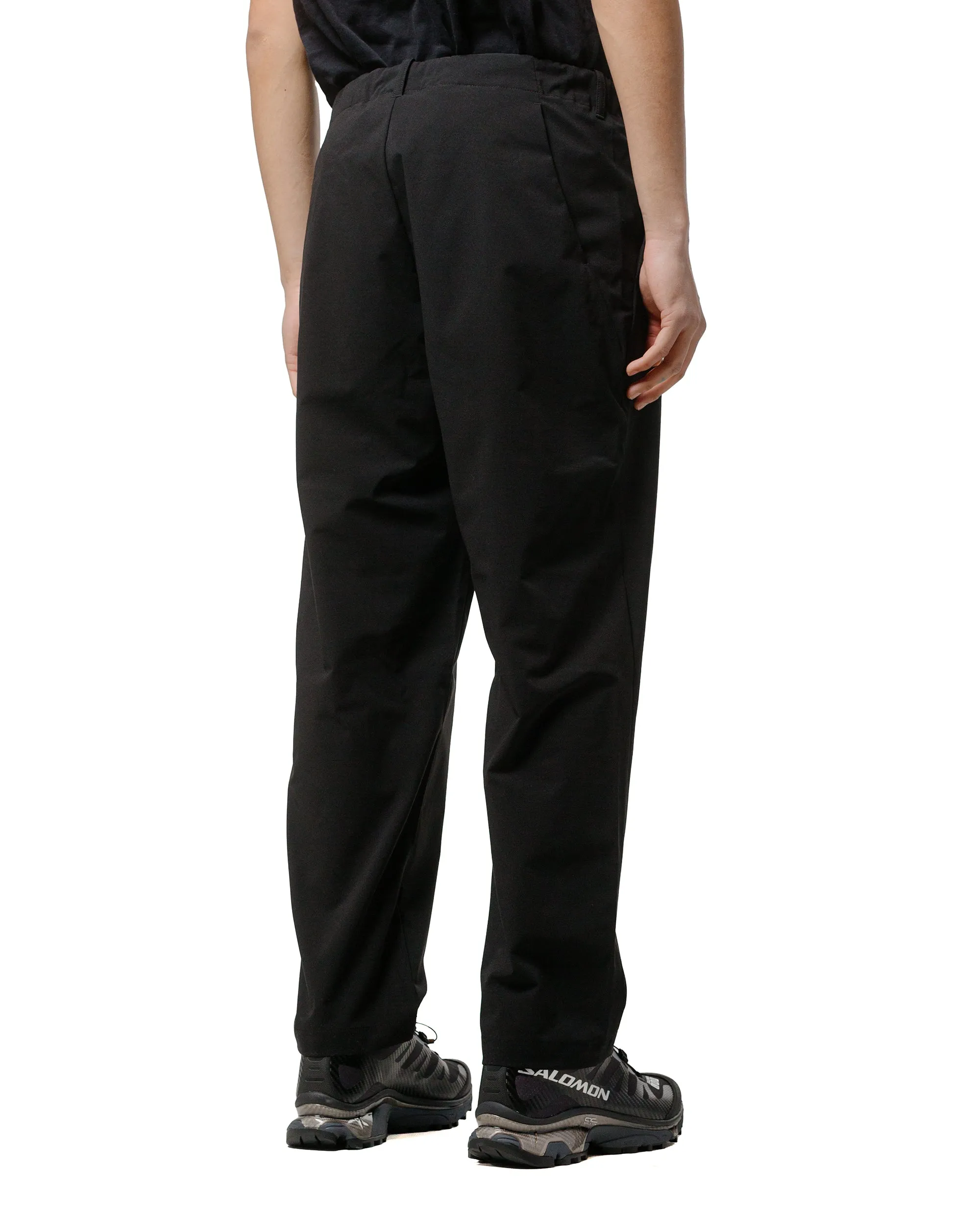 Upcycling Goldwin One Tuck Tapered Light Pants Black