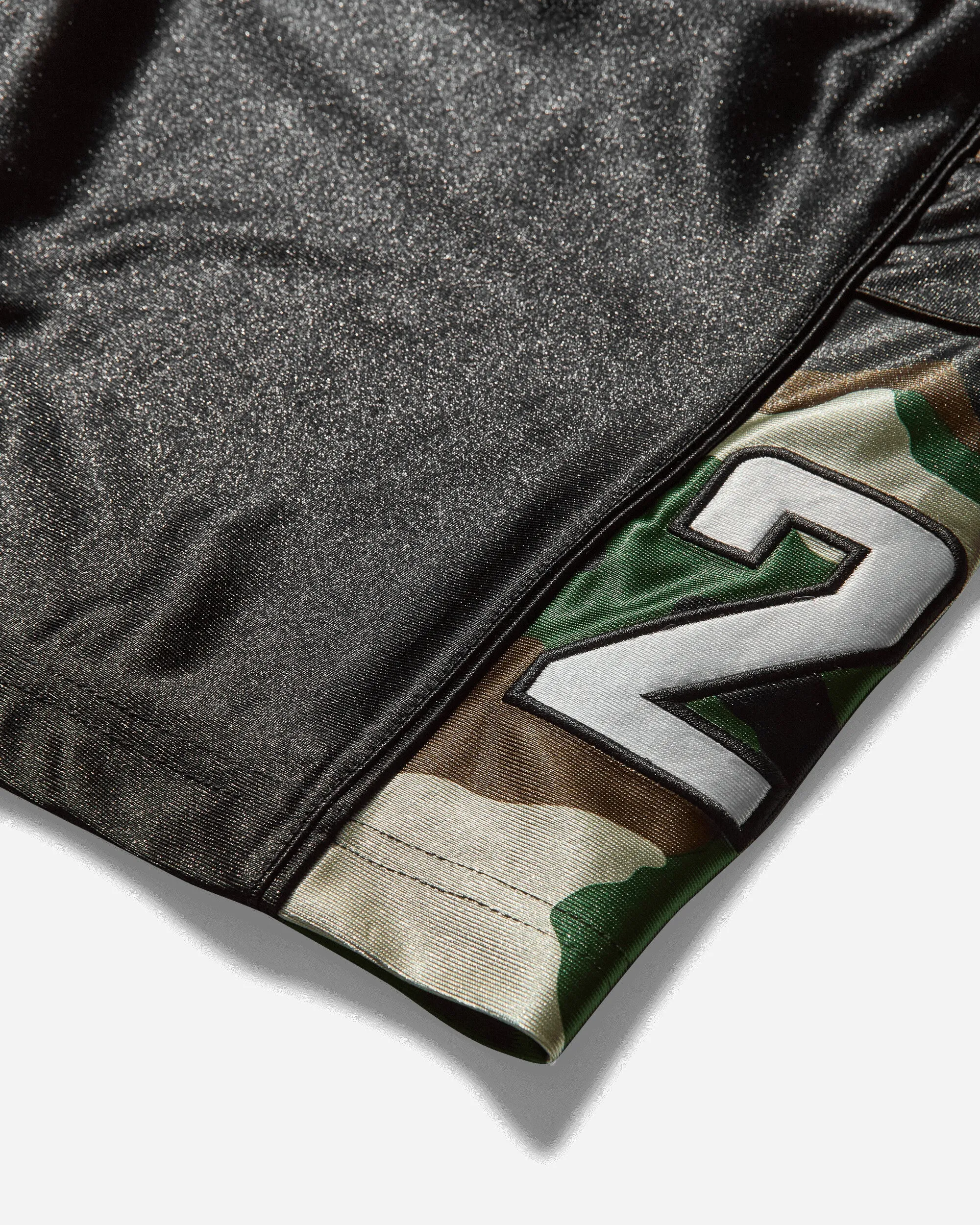 Men'S Cat-Scratch Camo Shorts Forest Green Elasticated Top Thermometer