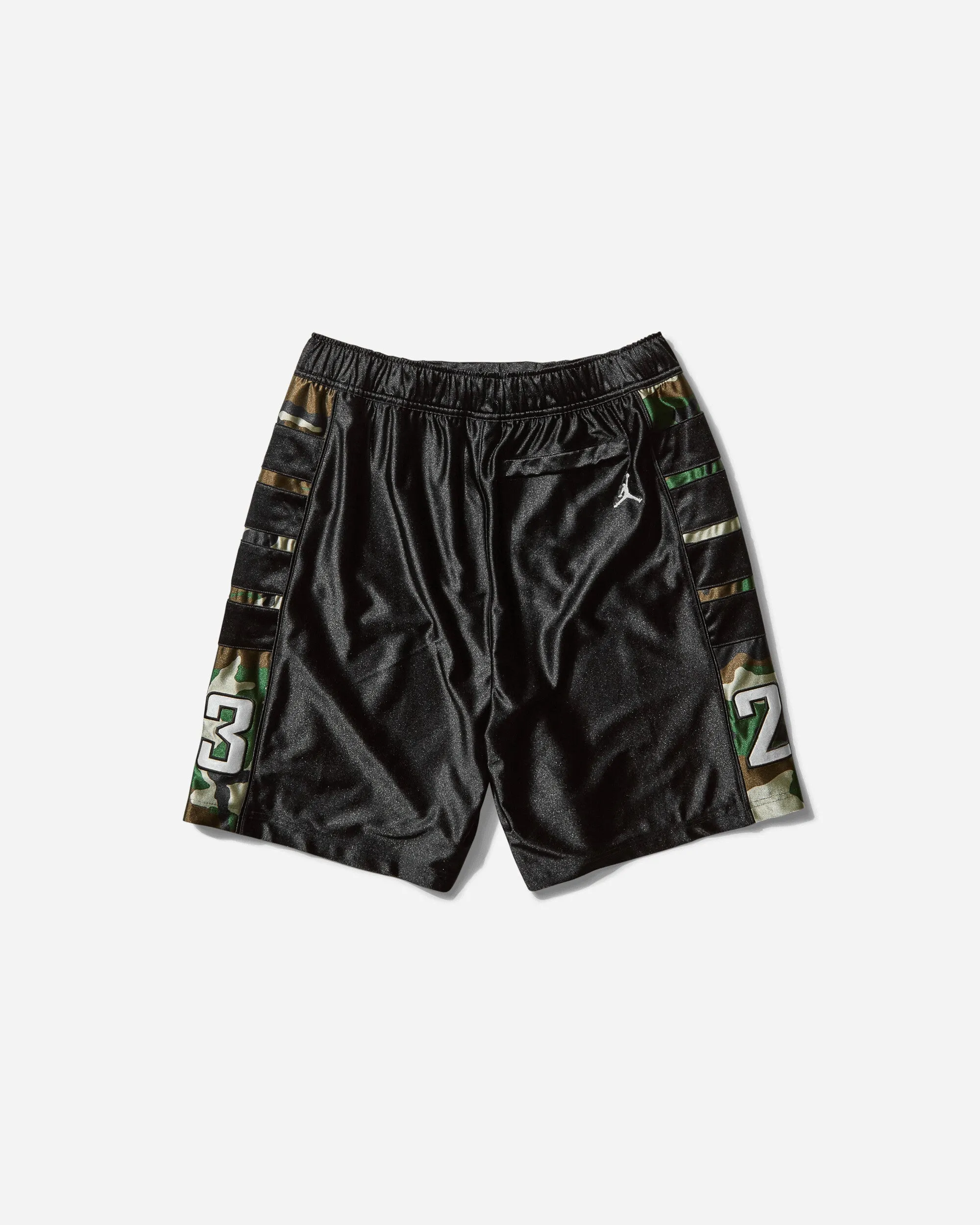 Device Stretchy Elastic Men'S Cat-Scratch Camo Shorts Forest Green