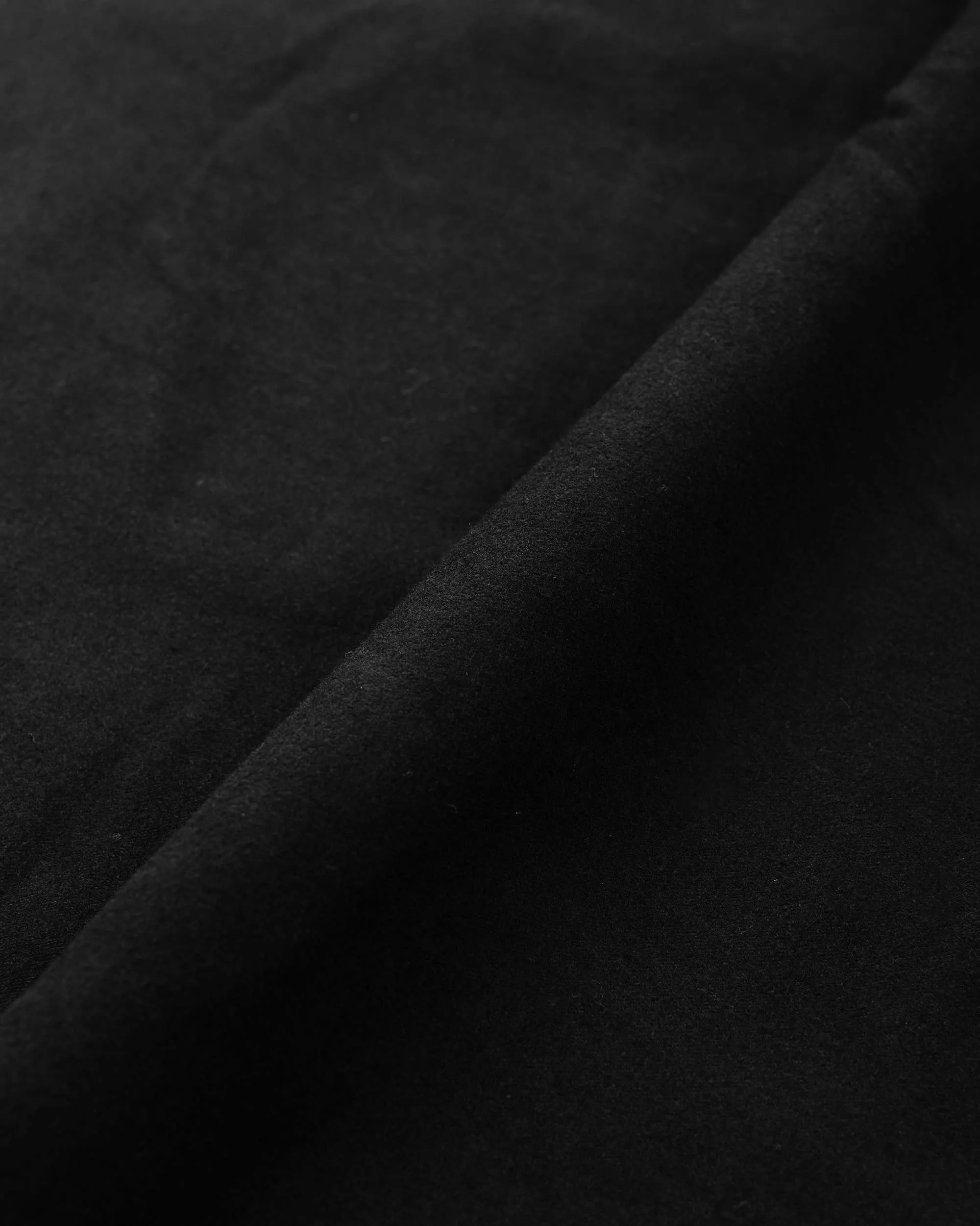 Engineered Garments Fatigue Pant Black Cotton Moleskin Woodworking Brand Glossy Lamination