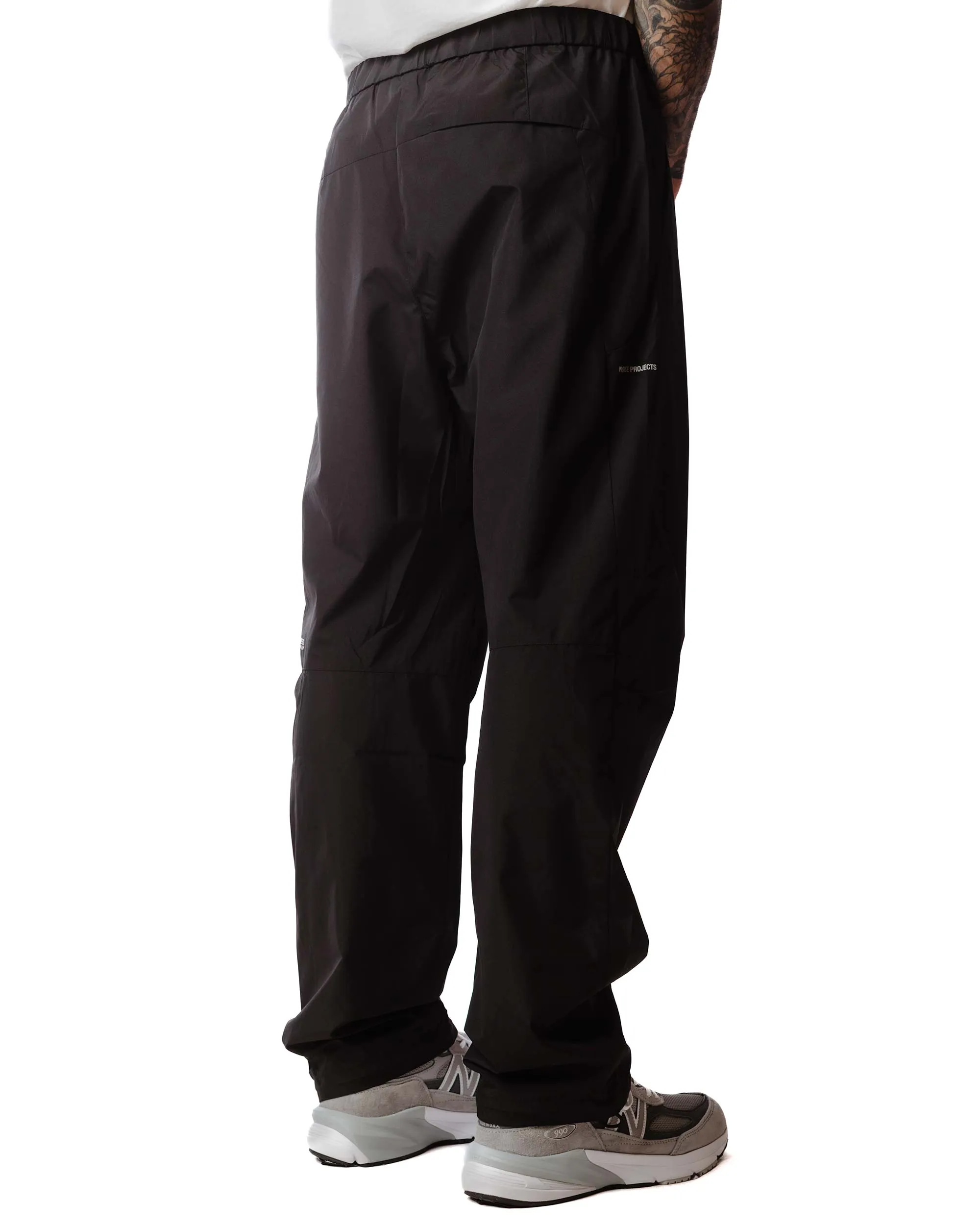 Norse Projects Alvar Gore-Tex Infinium Tech Trouser Black Reflective Elements Illusion