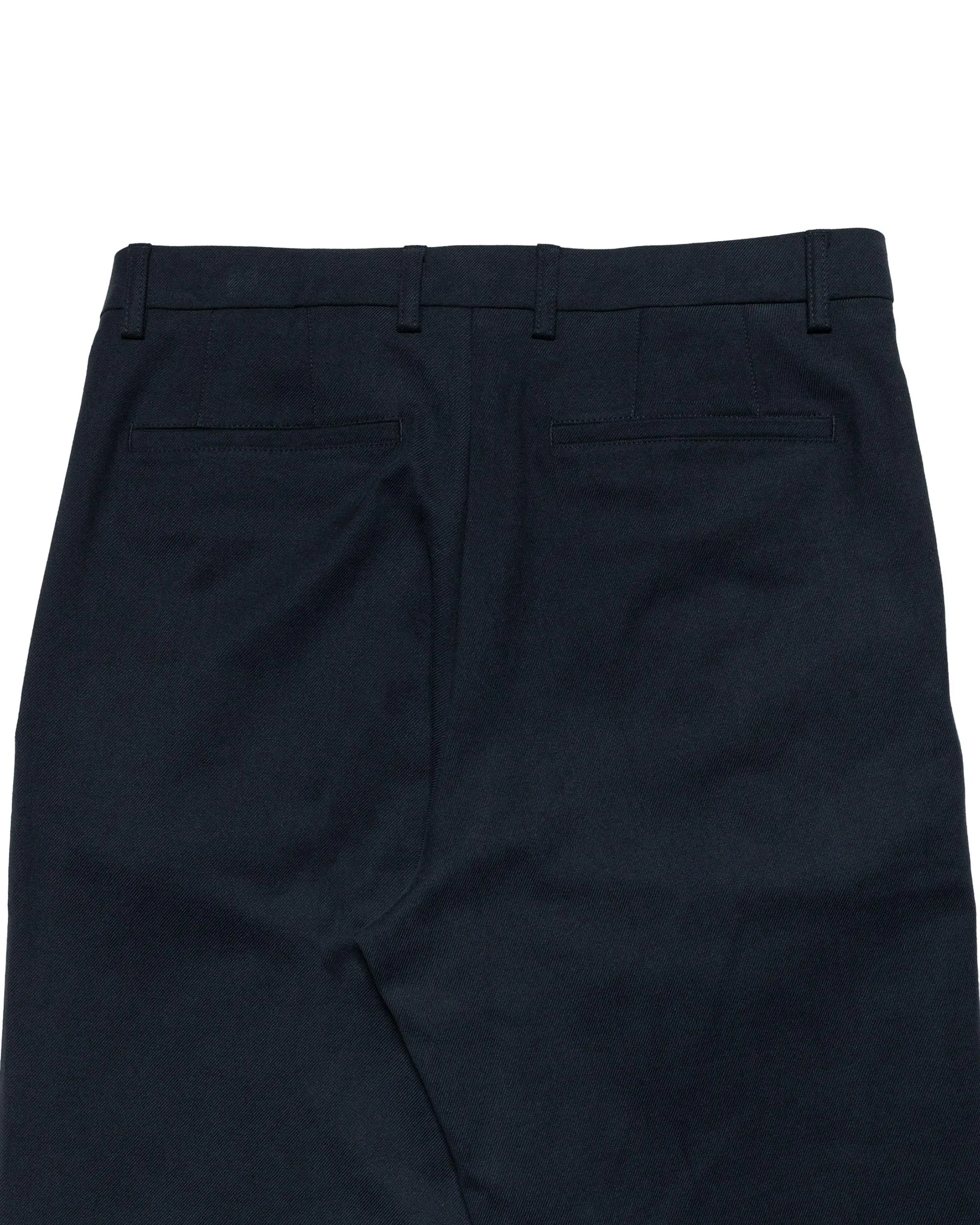 Comfort And Casual Norse Projects Benn Relaxed Cotton Wool Twill Pleated Trouser Dark Navy