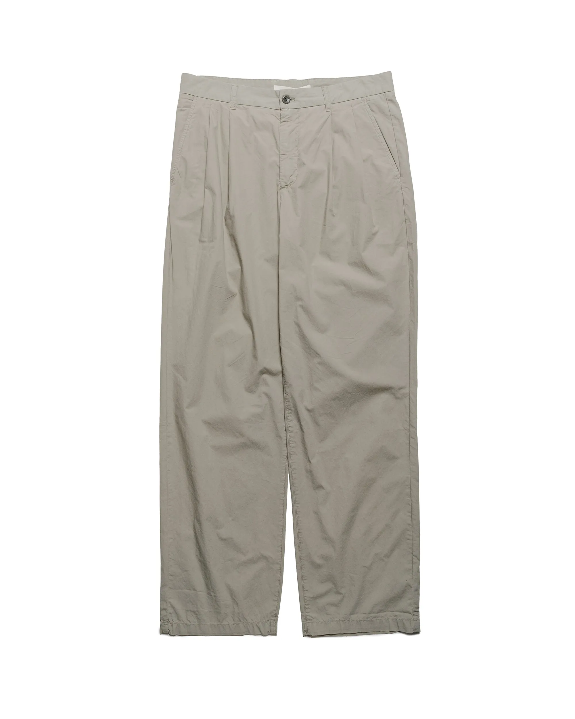 Norse Projects Benn Relaxed Typewriter Pleated Trouser Clay Wholesale Glossy Look