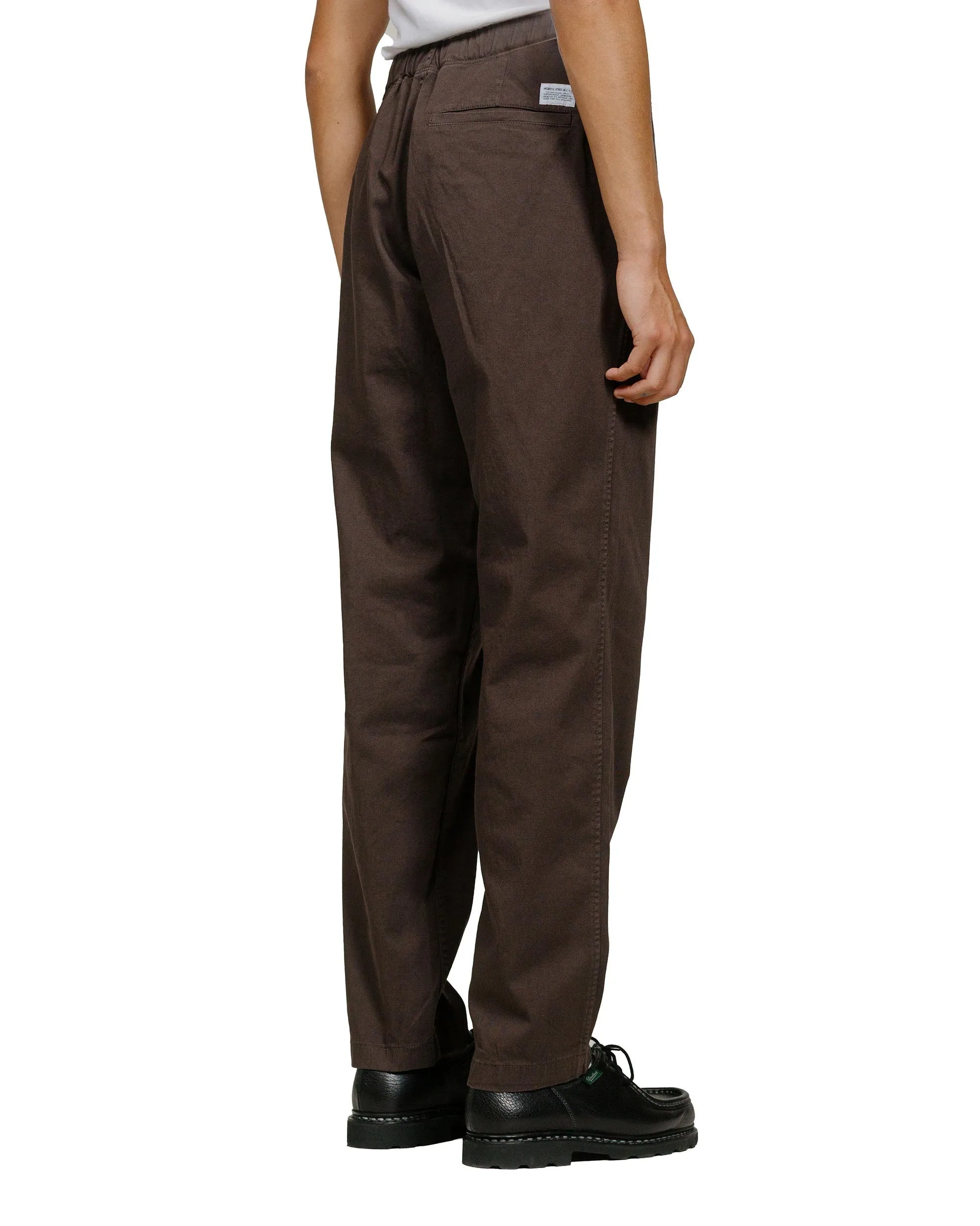Anti - Odor and Fresh Durable Fabric Norse Projects Ezra Light Stretch Espresso