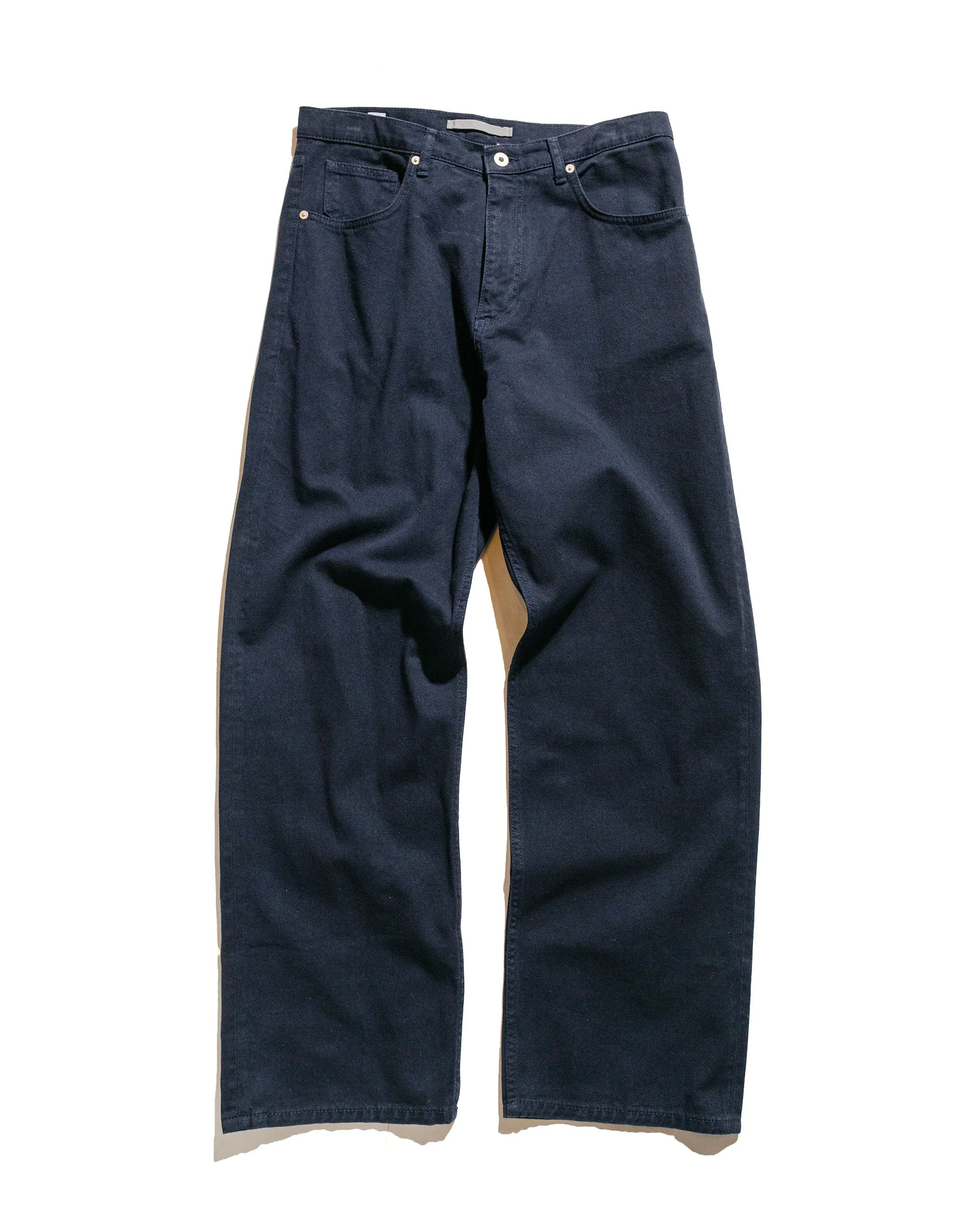 Norse Projects Mogens Relaxed 5 Pocket Heavy Twill Dark Navy Scarf Shorts