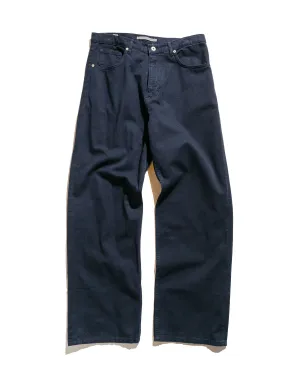Norse Projects Mogens Relaxed 5 Pocket Heavy Twill Dark Navy Scarf Shorts