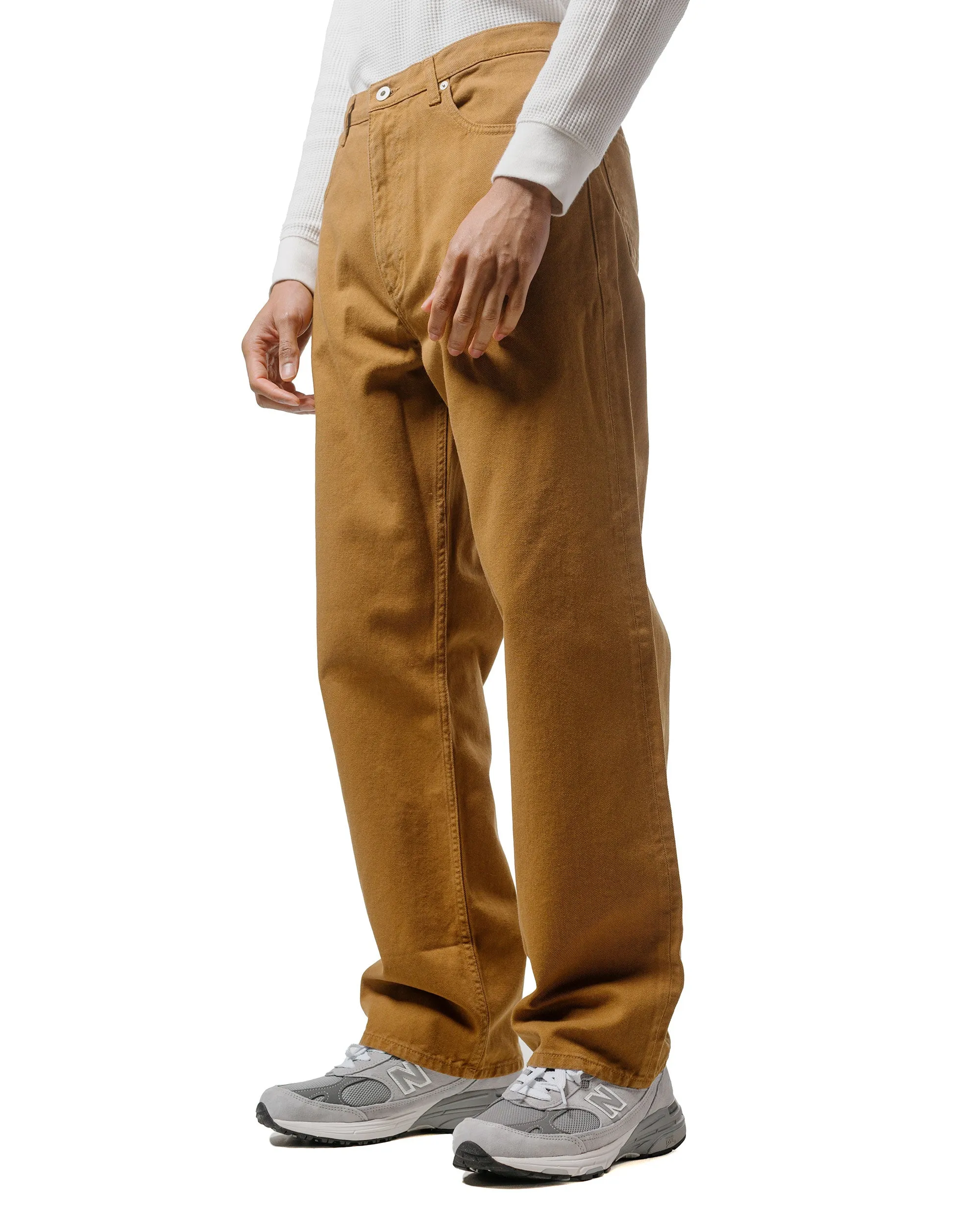 Norse Projects Mogens Relaxed 5 Pocket Heavy Twill Duck Comfortable Casual Worn Socks Marble Look