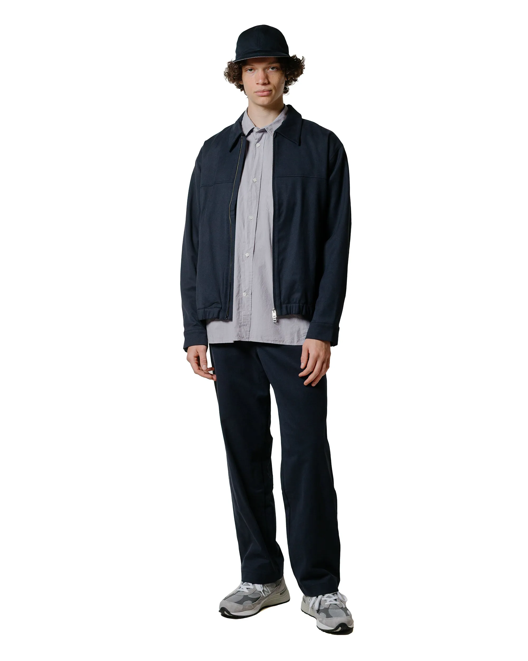 Alpaca Norse Projects Ragnar Cotton Wool Twill Trouser Dark Navy
