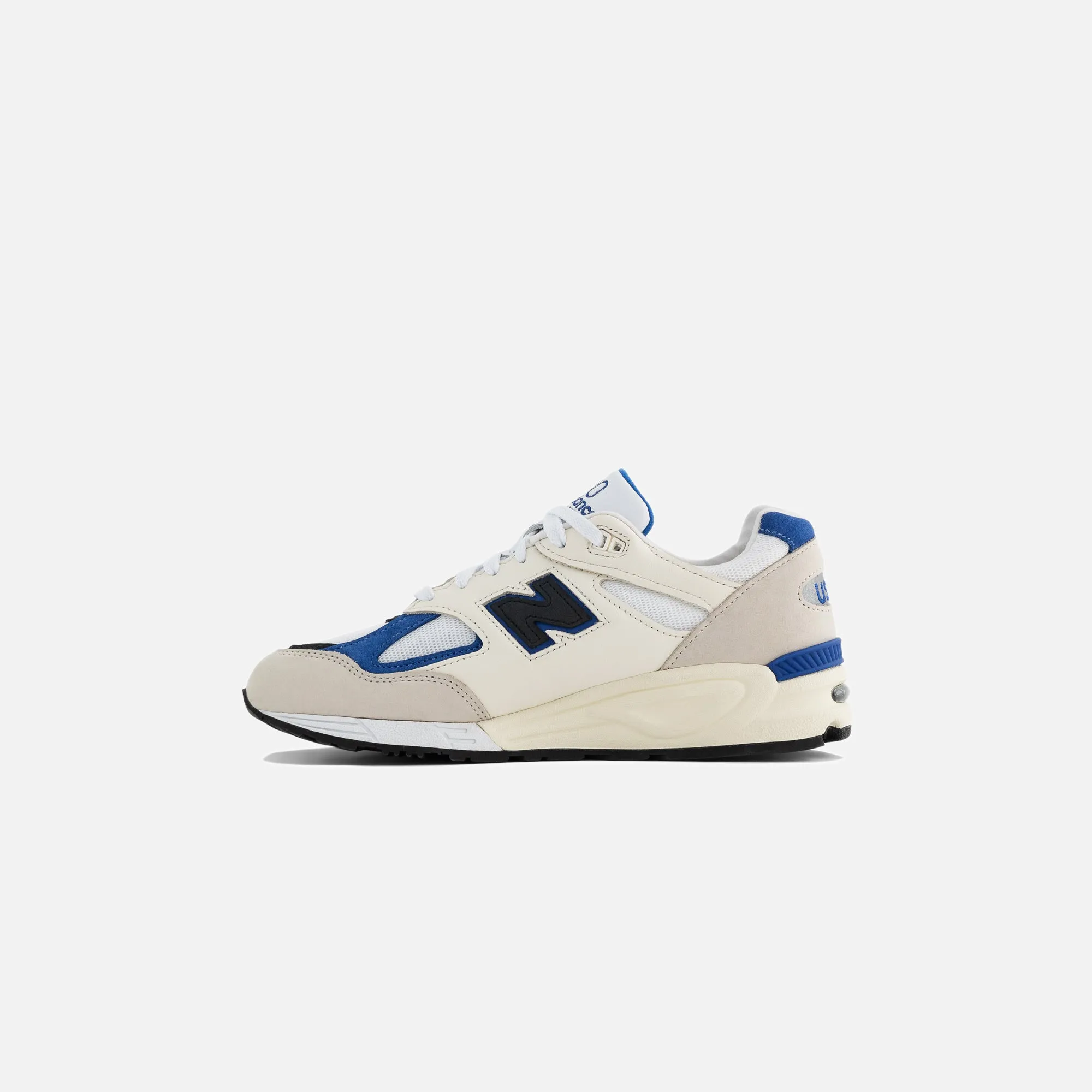 New Balance Made In Usa 990V2 - White / Blue Independence Day Sale Built to Perform