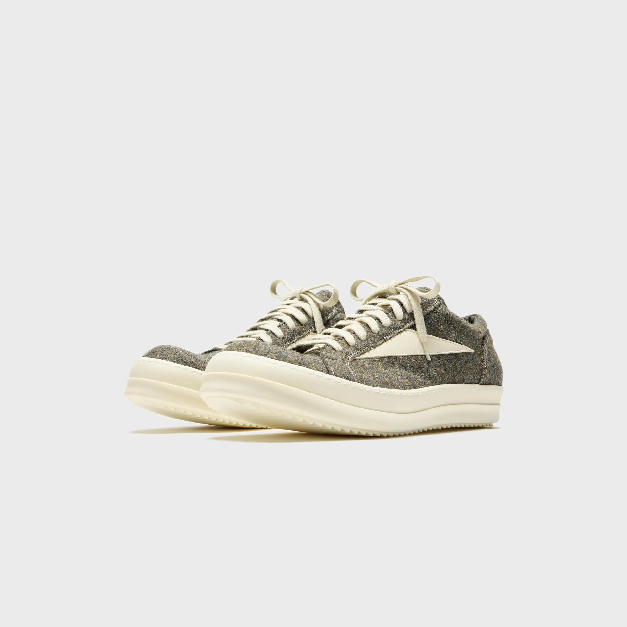 Rick Owens Scarpe Vintage Sneakers - Bosco / Milk / Milk Chase What Moves You