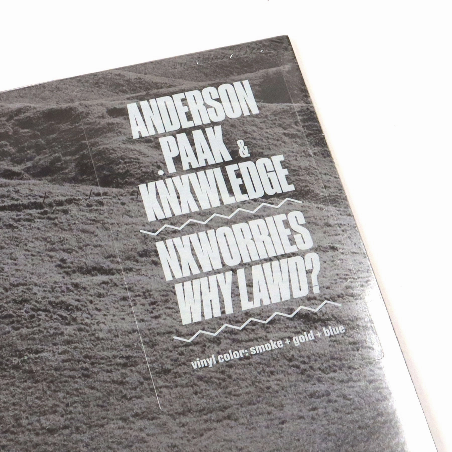 NxWorries: Why Lawd? (Indie Exclusive Colored Vinyl) (Knxwledge & Anderson .Paak) Vinyl LP