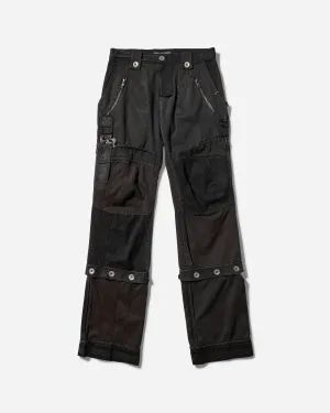 Men'S Convertible Patchwork Pants Stone Free Travel