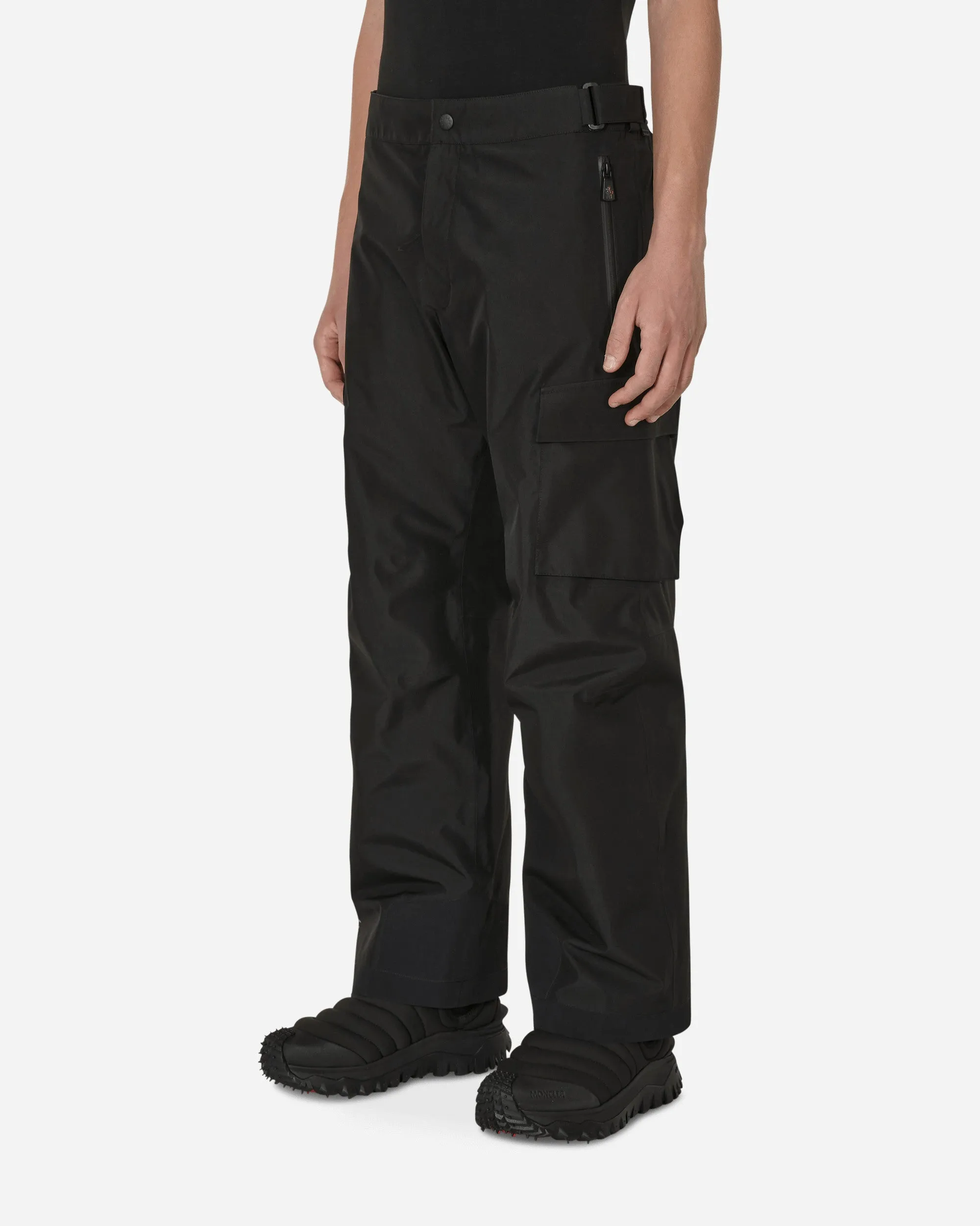 Anti-Explode Southwestern Nylon Ski Trousers Black