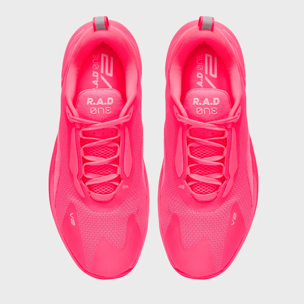 R.A.D - One V2 - Highlighter Pink Anti-Slip Ensemble Set Group Collection Comfortable Plaid Slippers