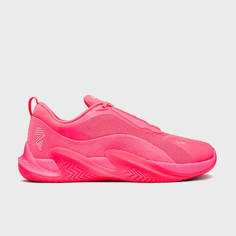 R.A.D - One V2 - Highlighter Pink Linen Padding Stable Footwear Shoe Structure