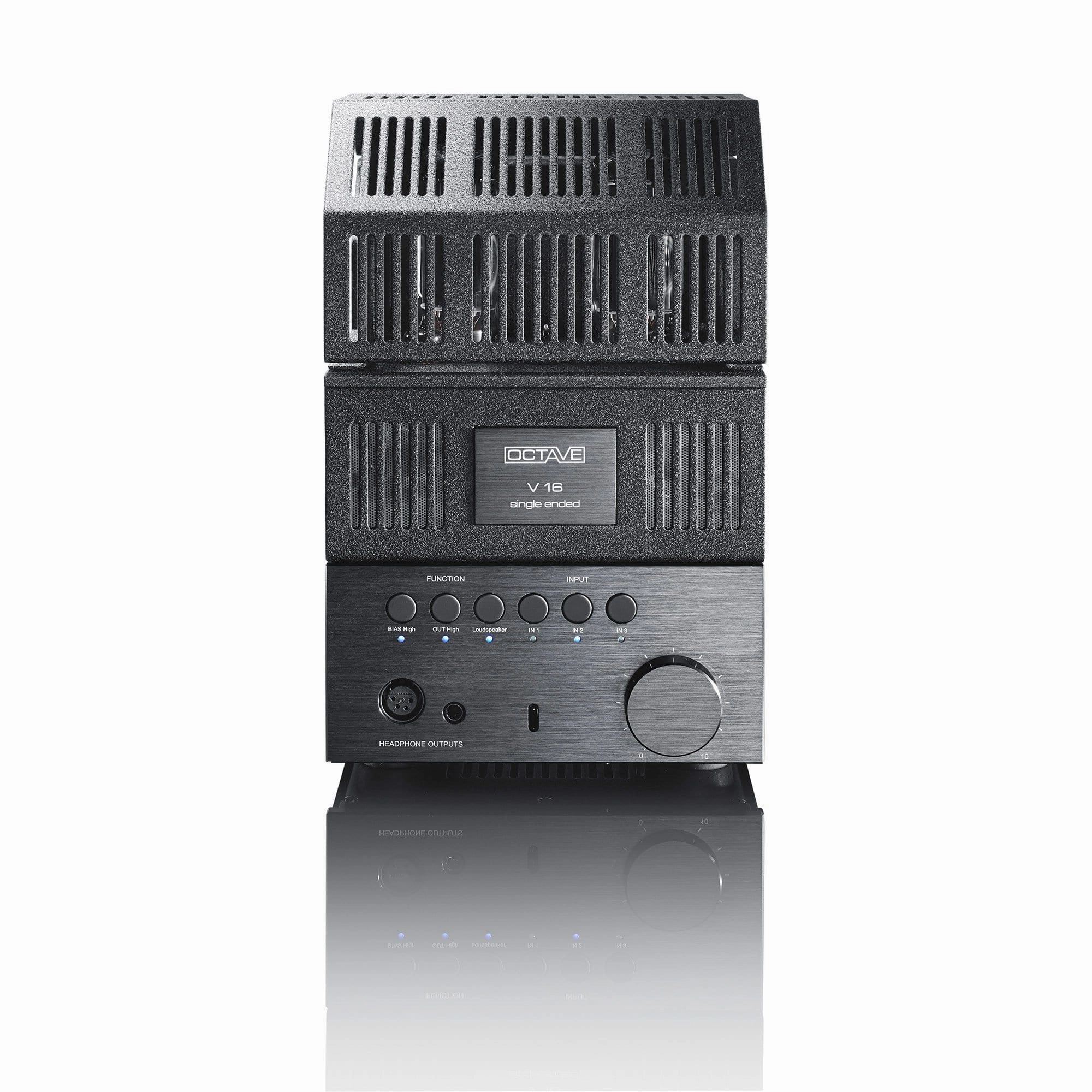 Octave V16 Single Ended Integrated & Headphone Amplifier hi-fi streaming amp,hi-fi audio streamer,hi-fi speaker positioning