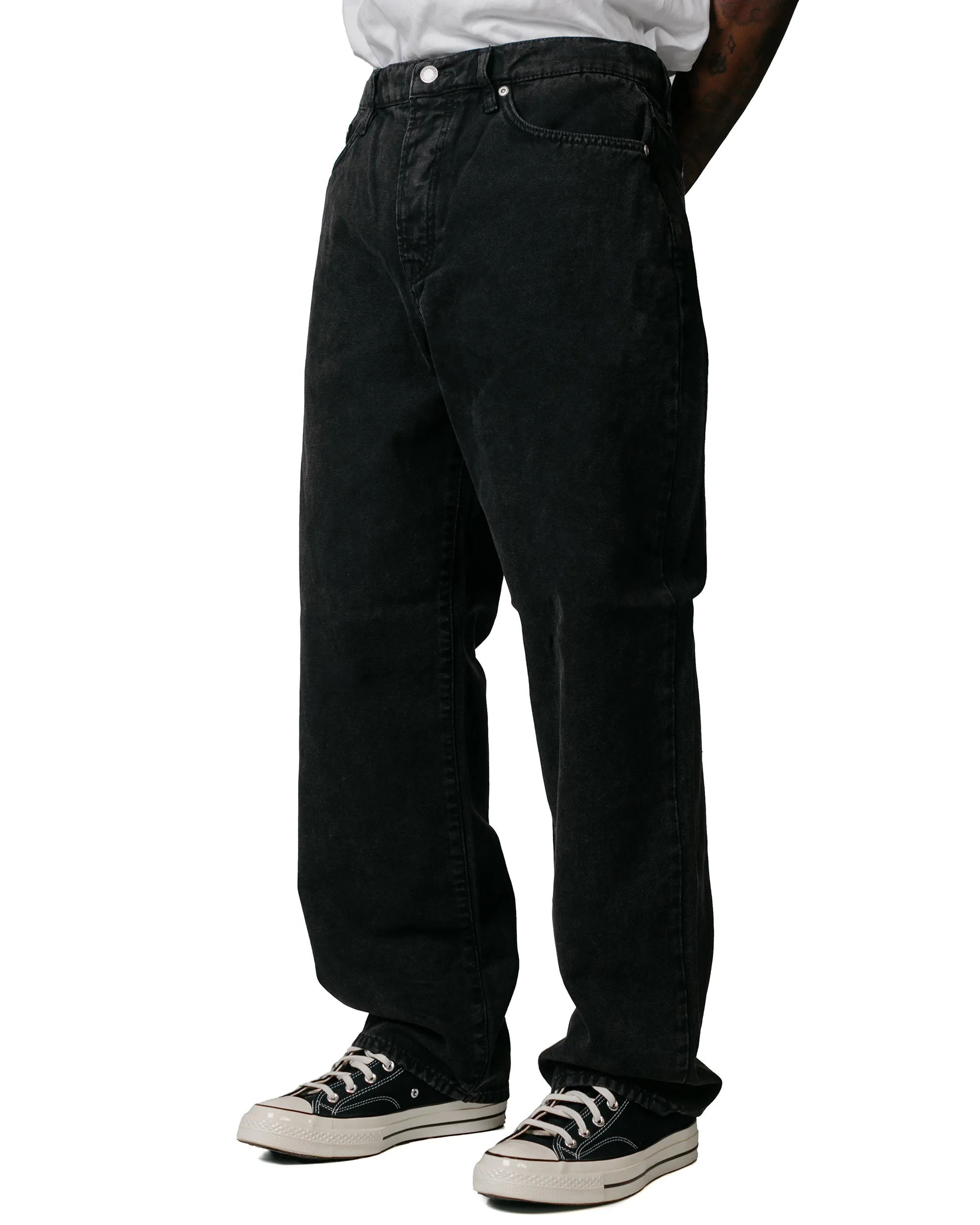 Pet - Proof Stssy Big Ol' Jean Washed Canvas Black
