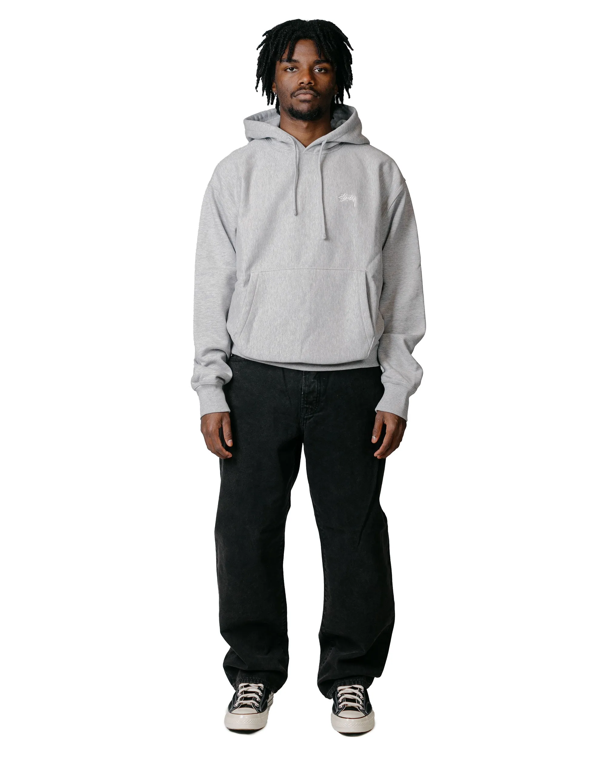 Stssy Big Ol' Jean Washed Canvas Black Comfortable Usefulness Anti-Bacterial-Fit-Fit