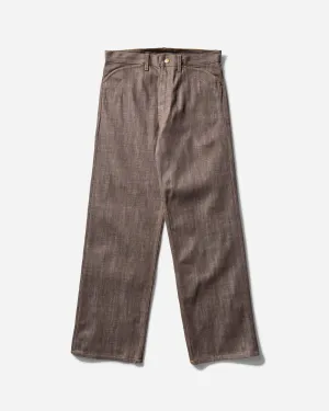 Goggles Men'S Type 00 14.5Oz Selvedge Denim Pants Brown
