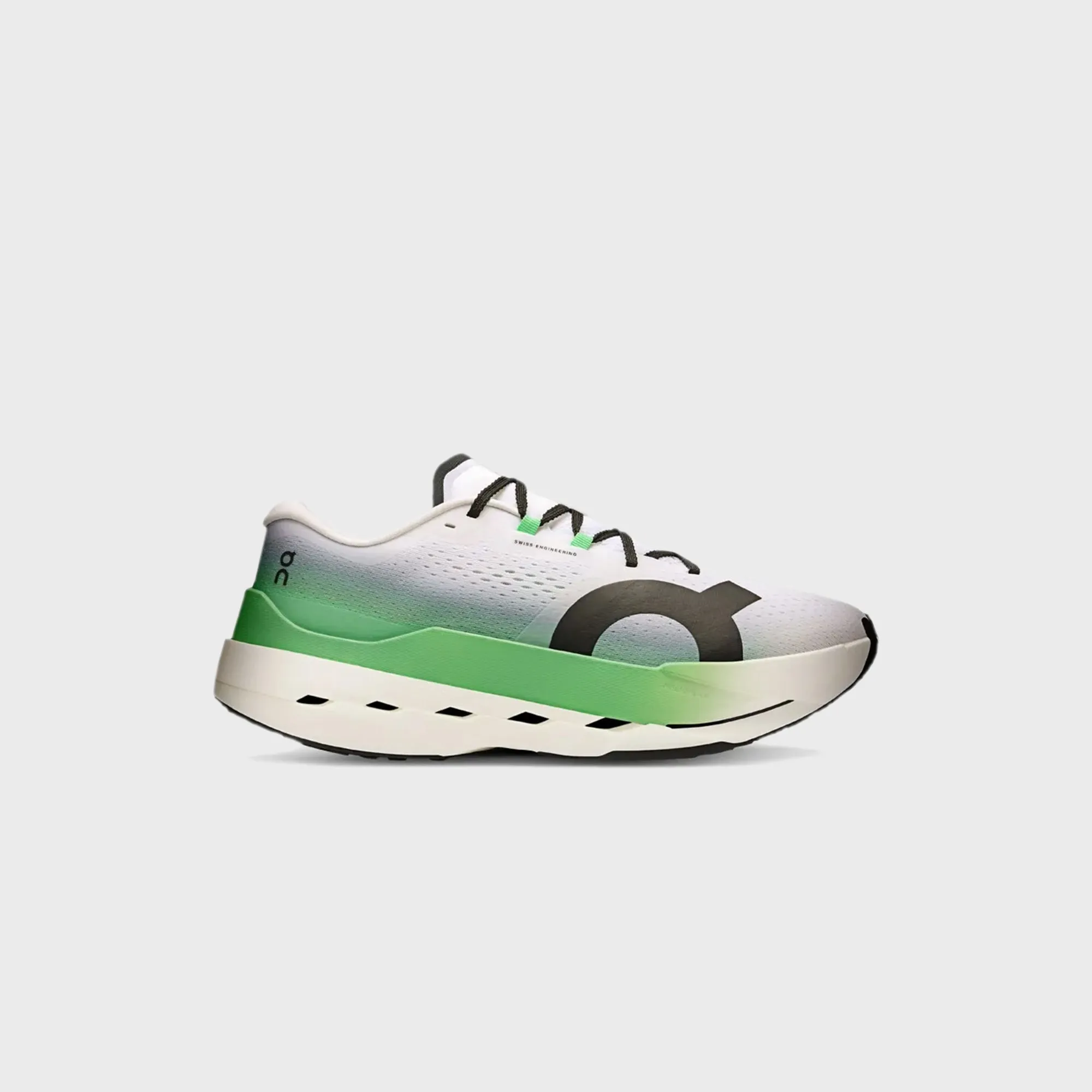 Comfortable Heel Footbed On Running Cloudboom Max - Honeydrew / Lilac
