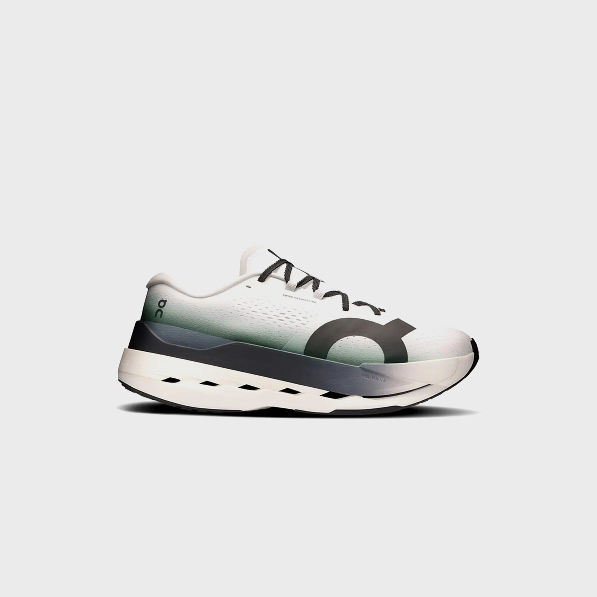 Performance Technology Moisture-Wicking Padding On Running Cloudboom Max - White / Black