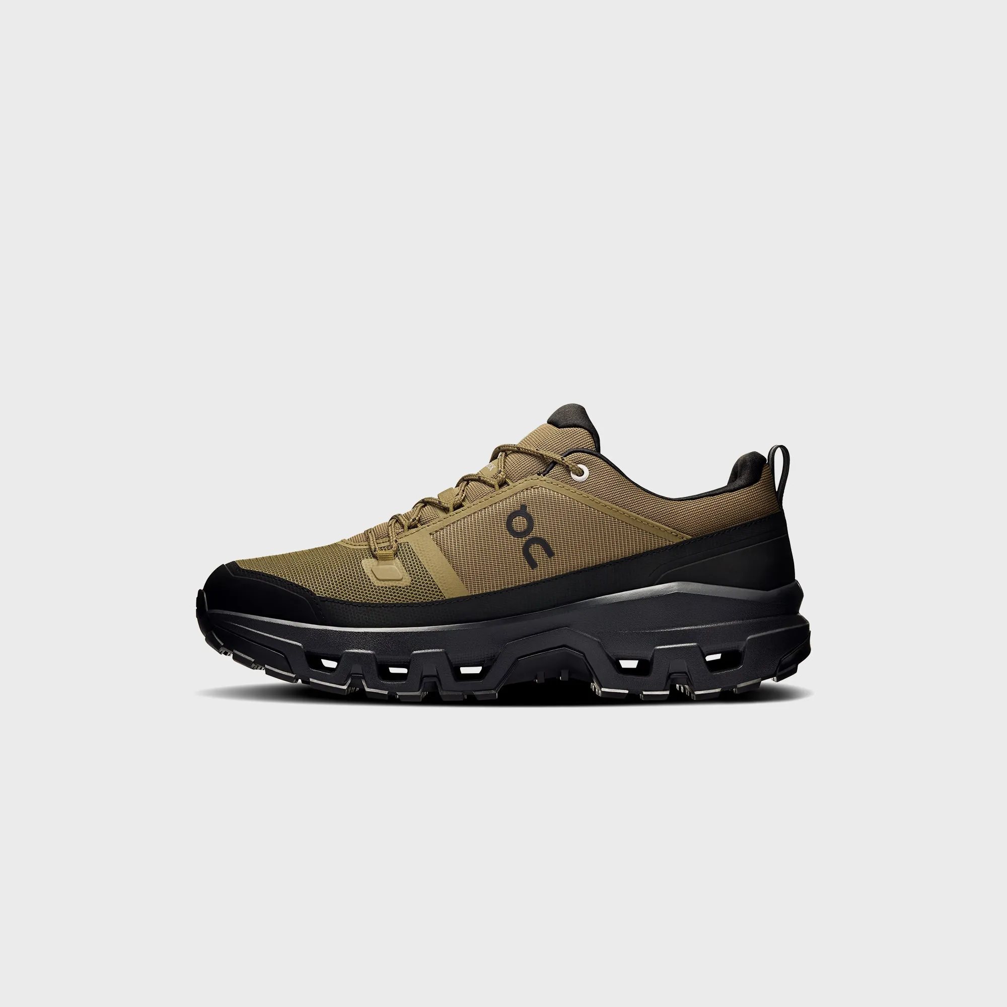 On Running Cloudrock Low Wp - Hunter / Black Quick Drying Material Treatment Shape Retention