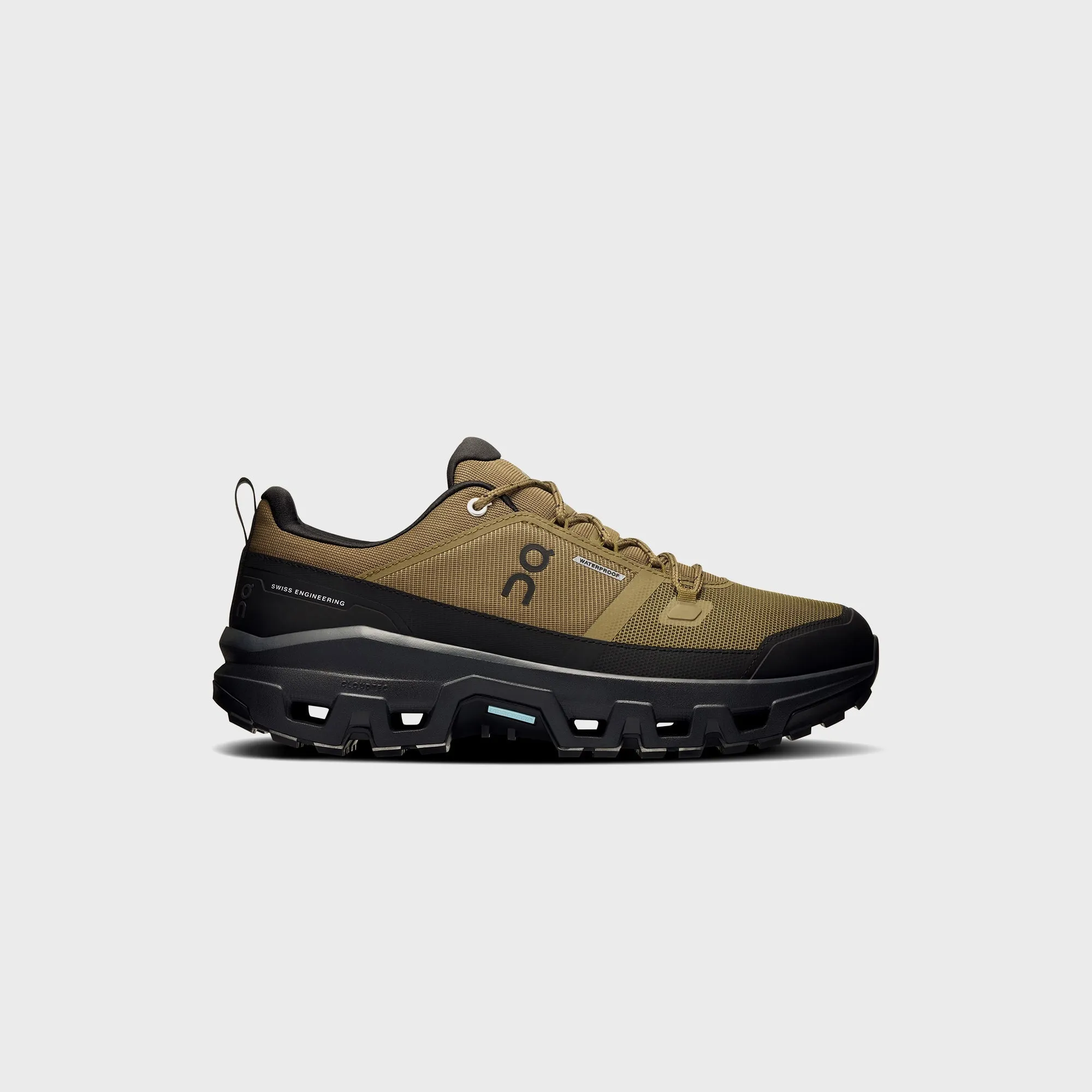 Comfortable Breakthrough On Running Cloudrock Low Wp - Hunter / Black