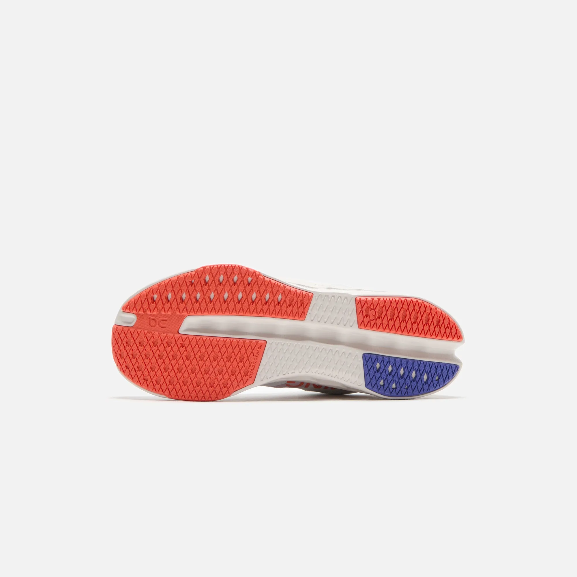 Cushioned Midsole Pockets On Running Cloudsurfer - Next White / Flame