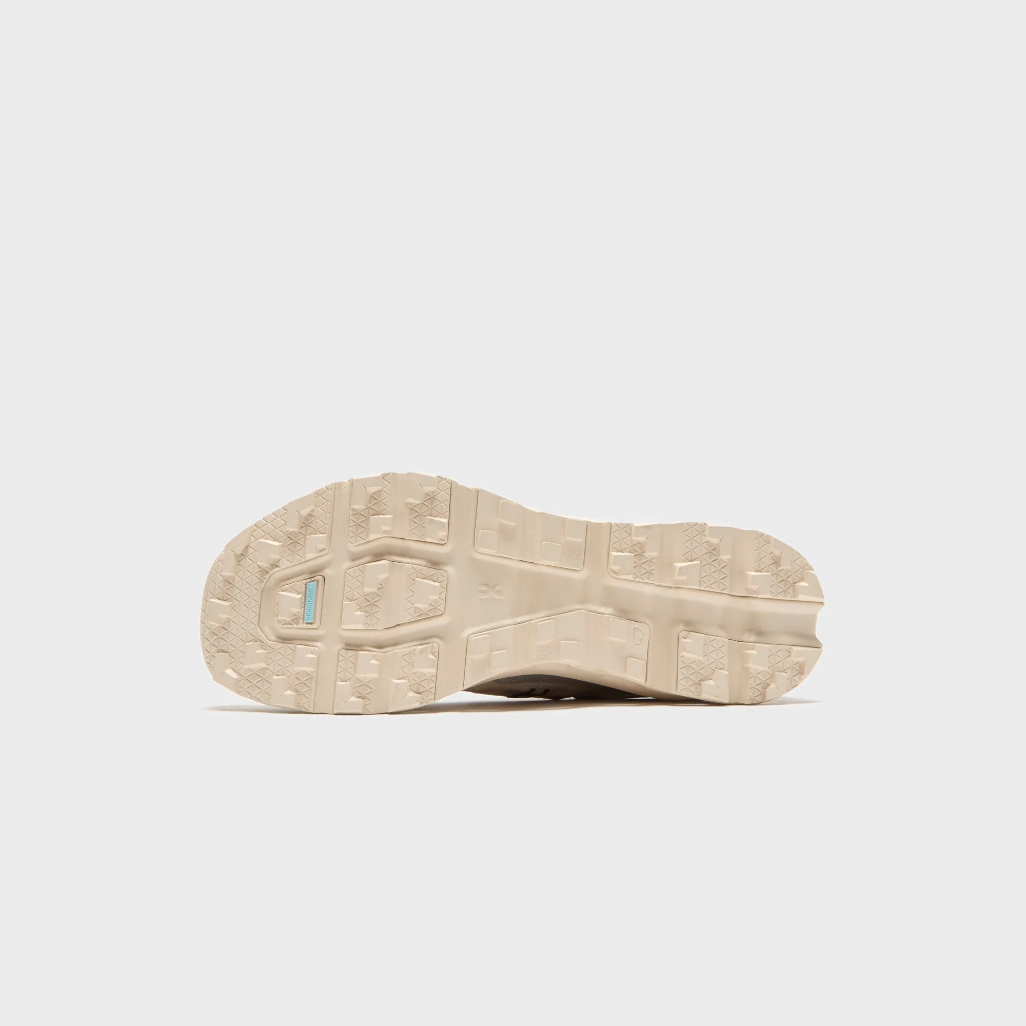 On Running Cloudvista 2 - Cream / Desert Comfortable Securing Slip-On Ballet Flats With Canvas