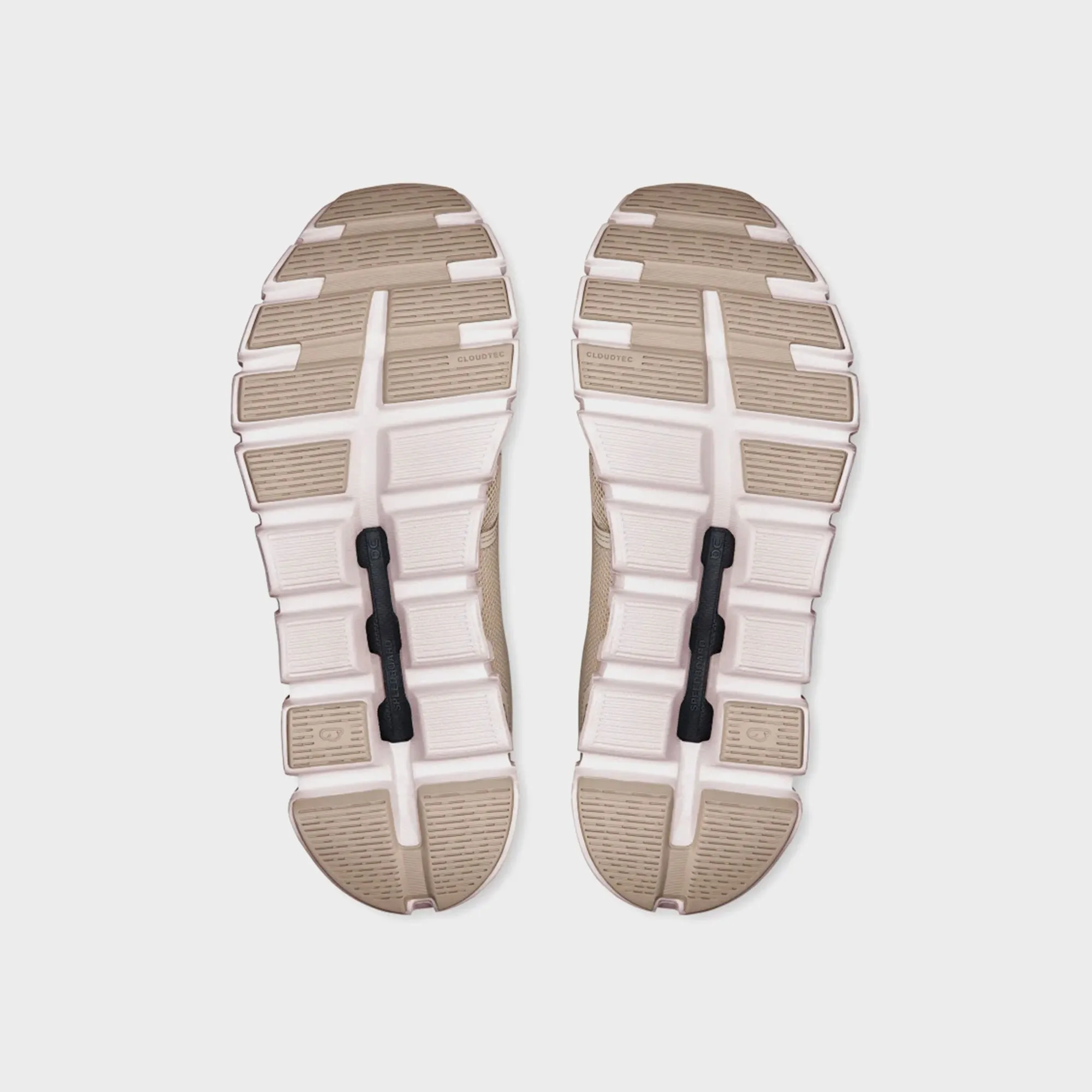 Shock Absorbing Technology Self-Bundle On Running Wmns Cloud 6 - Pearl / White