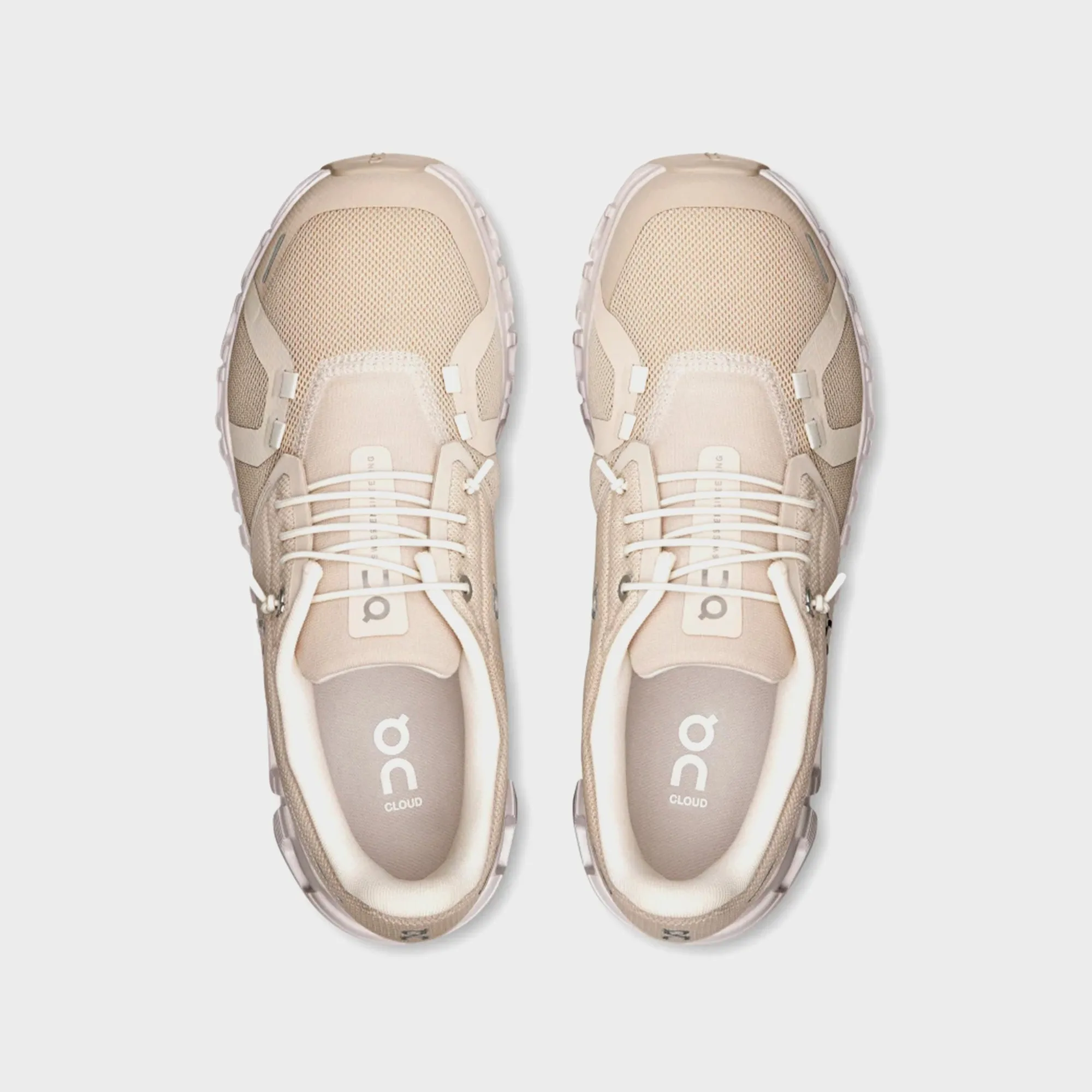 Vegan Heels On Running Wmns Cloud 6 - Pearl / White