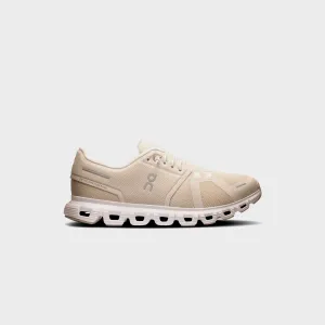 On Running Wmns Cloud 6 - Pearl / White Comfort Routes